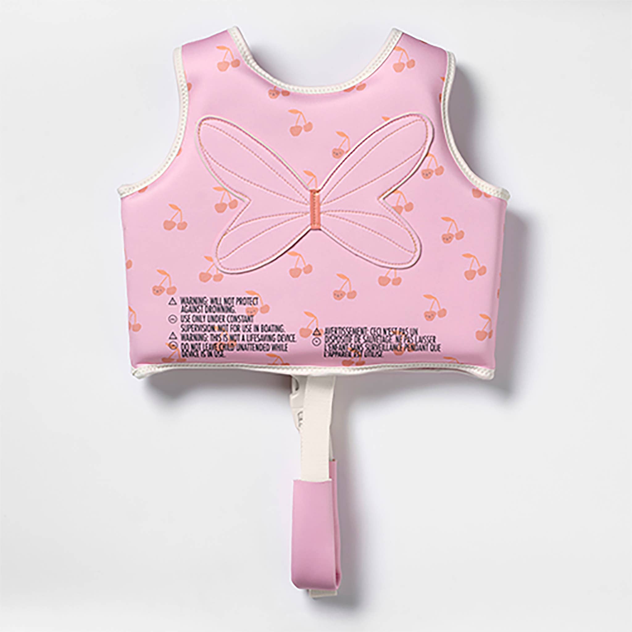 Kids Swim Vest 1-2 Cotton Candy Cherry