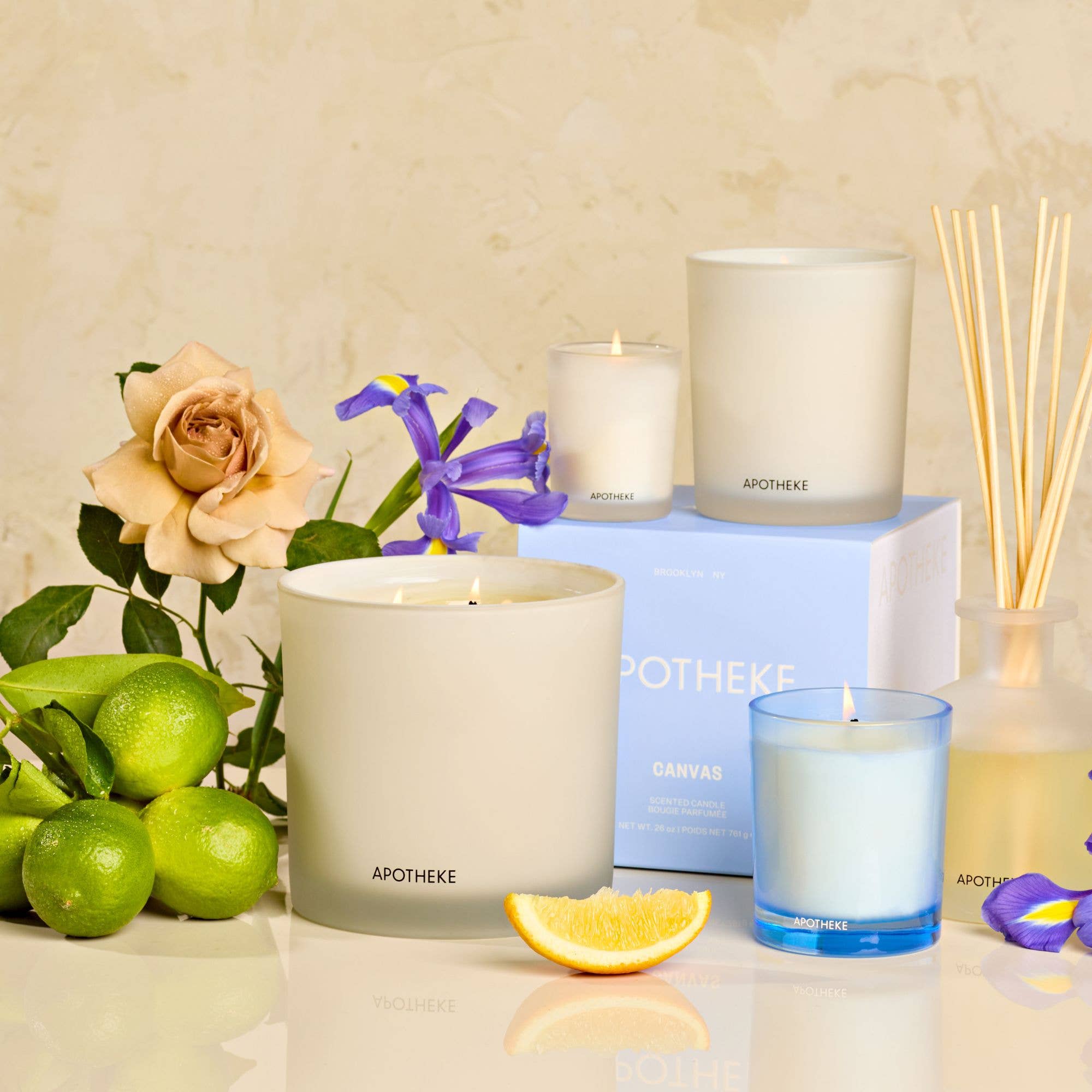 Canvas 3-wick Candle