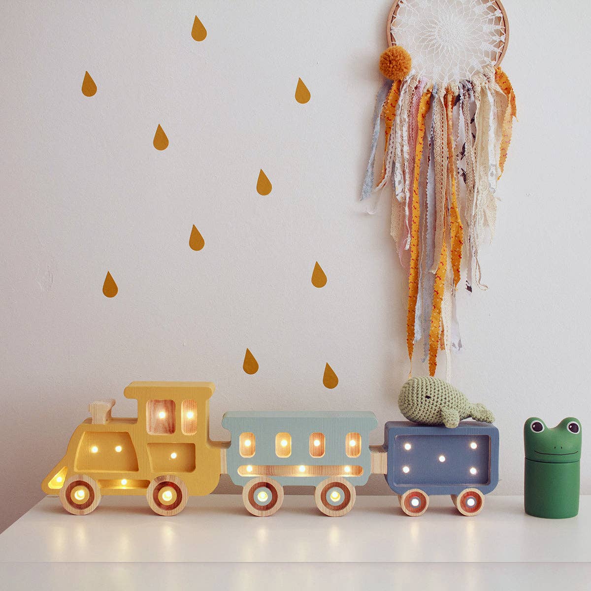 Little Lights Train Lamp: Multicolor