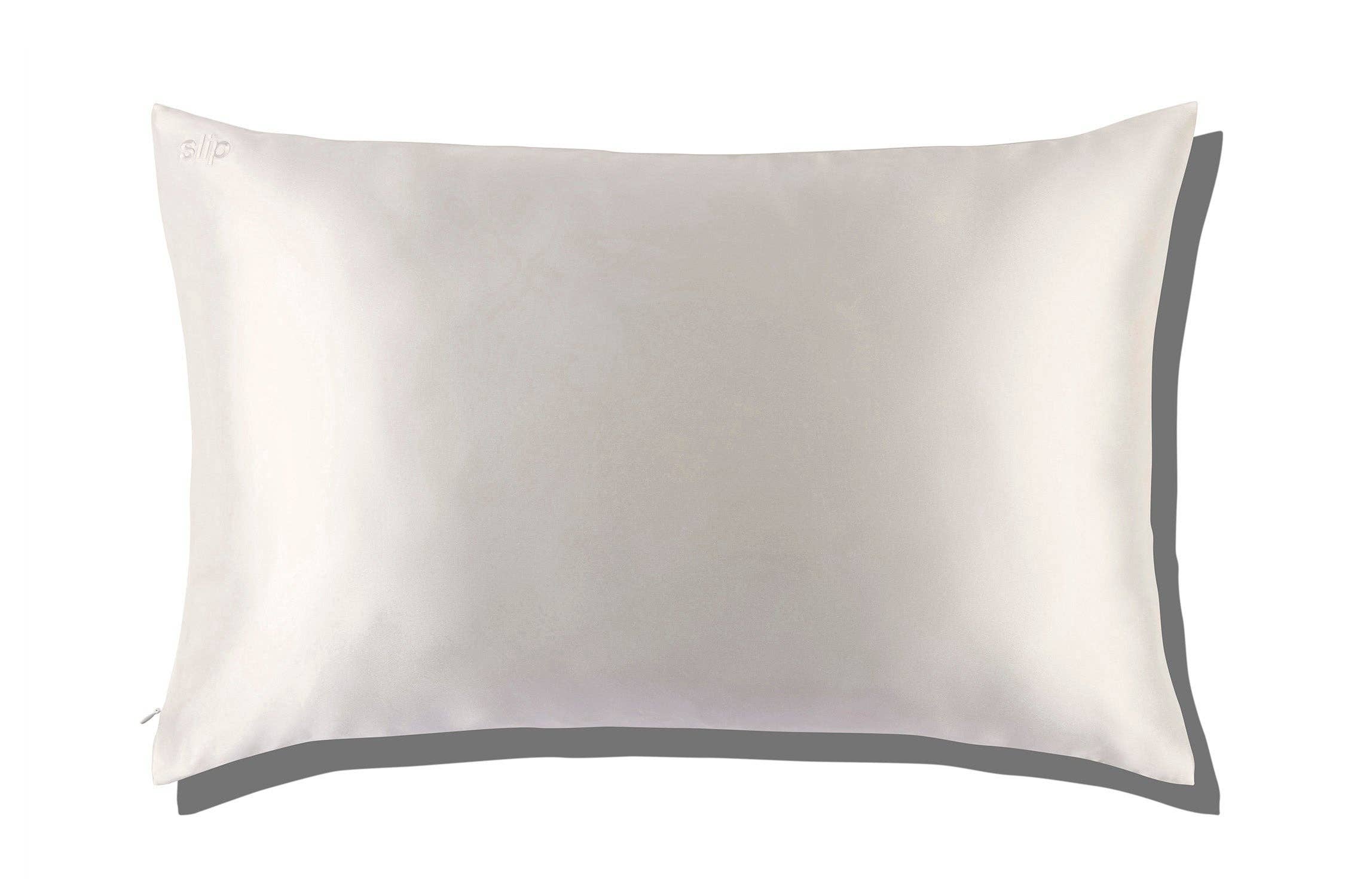 Mulberry Silk Pillowcase - Queen / White