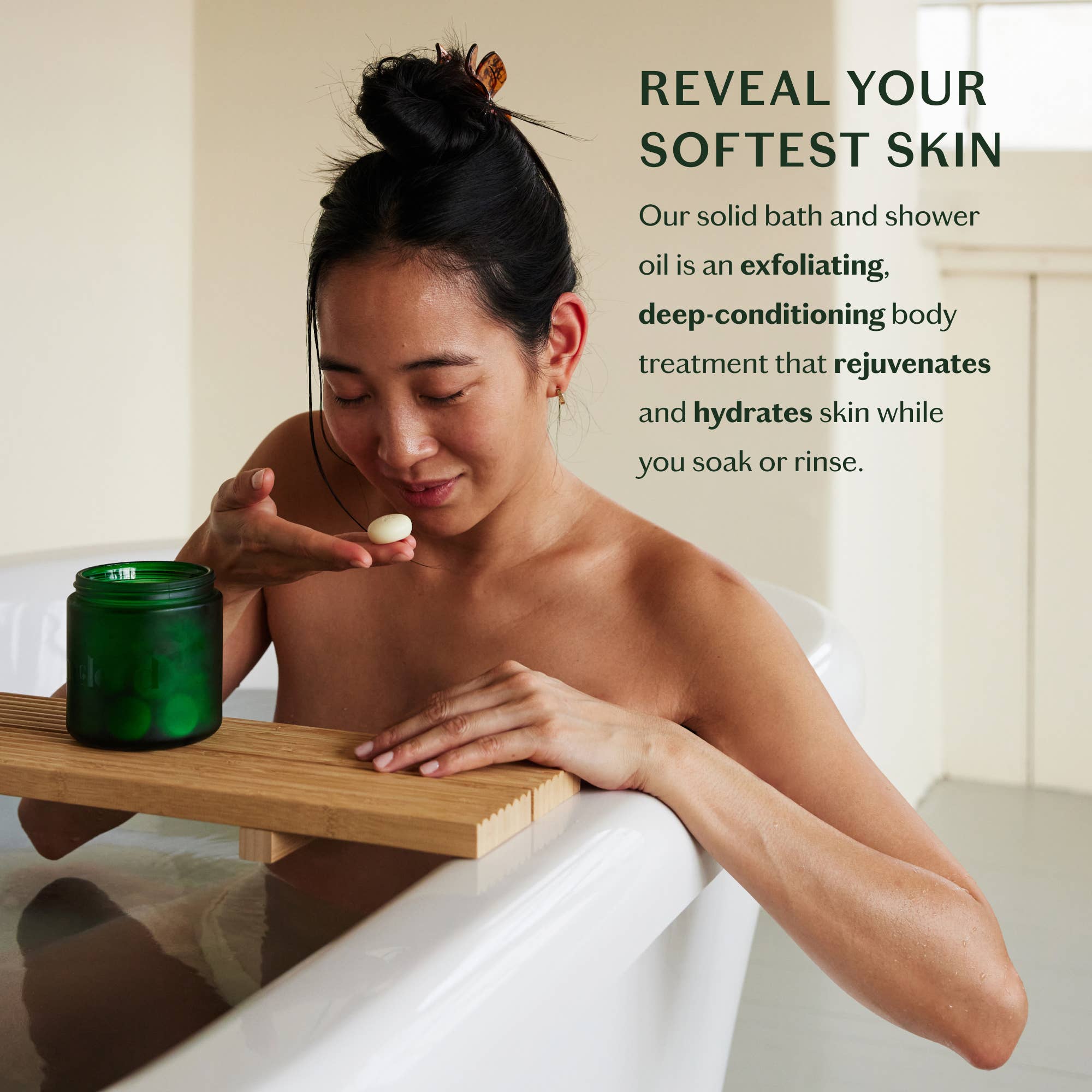 Daily Pebble | Deep Moisturizing Solid Bath & Shower Oil: Tray of 20