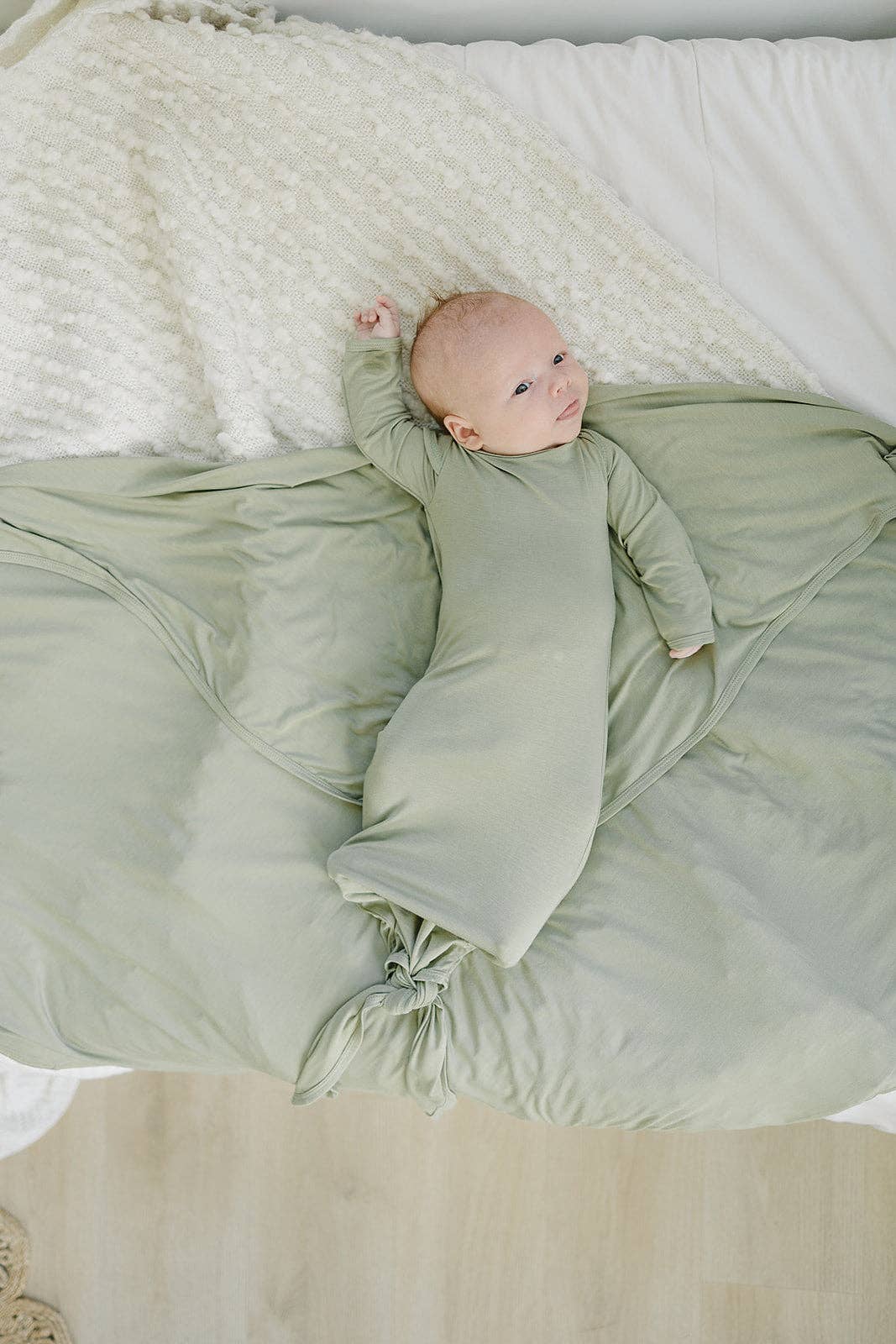 Bamboo Swaddle Blanket - Dried Thyme
