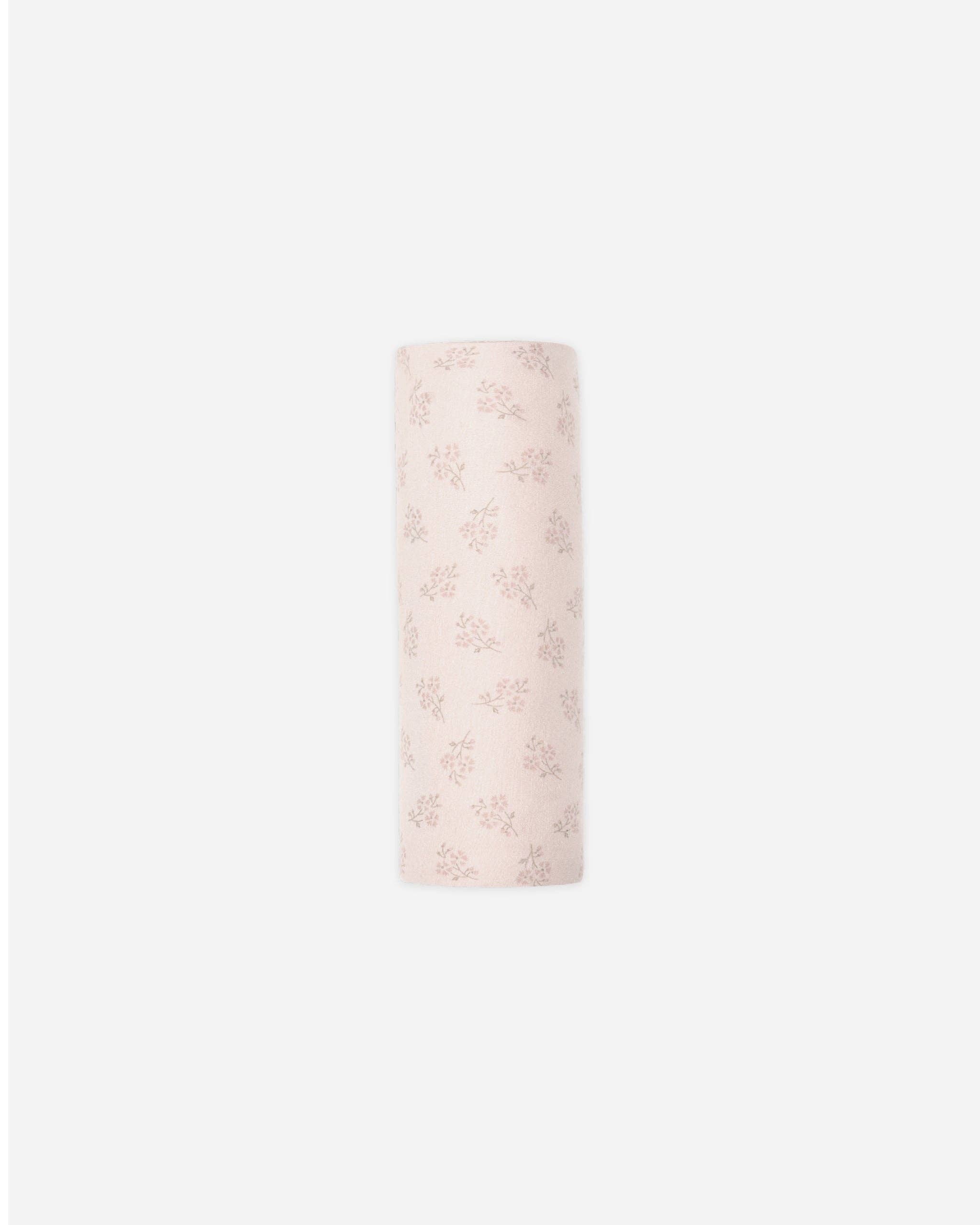 Modal Baby Swaddle Pink Blossom: OS