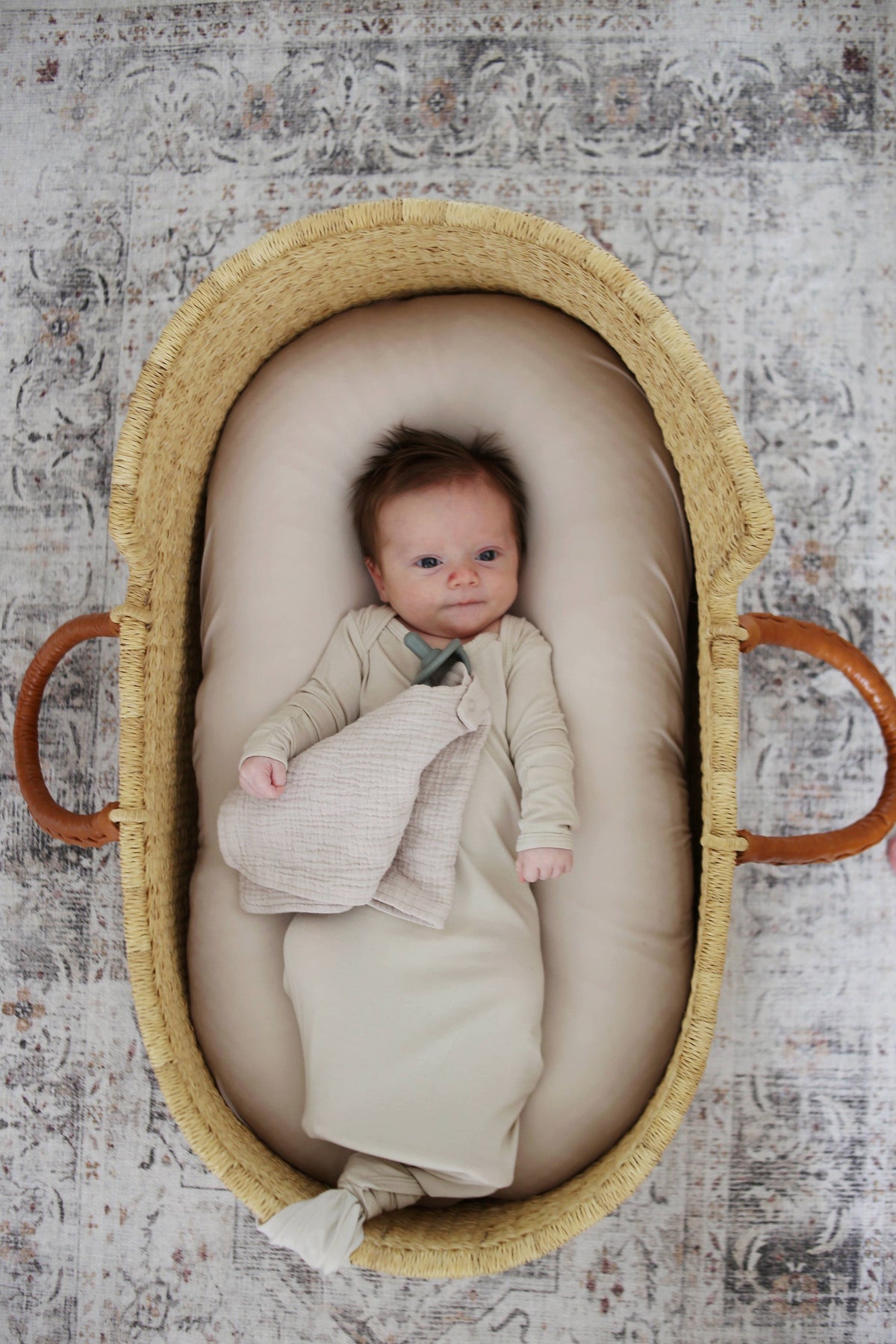 Bamboo Knotted Gown - Natural