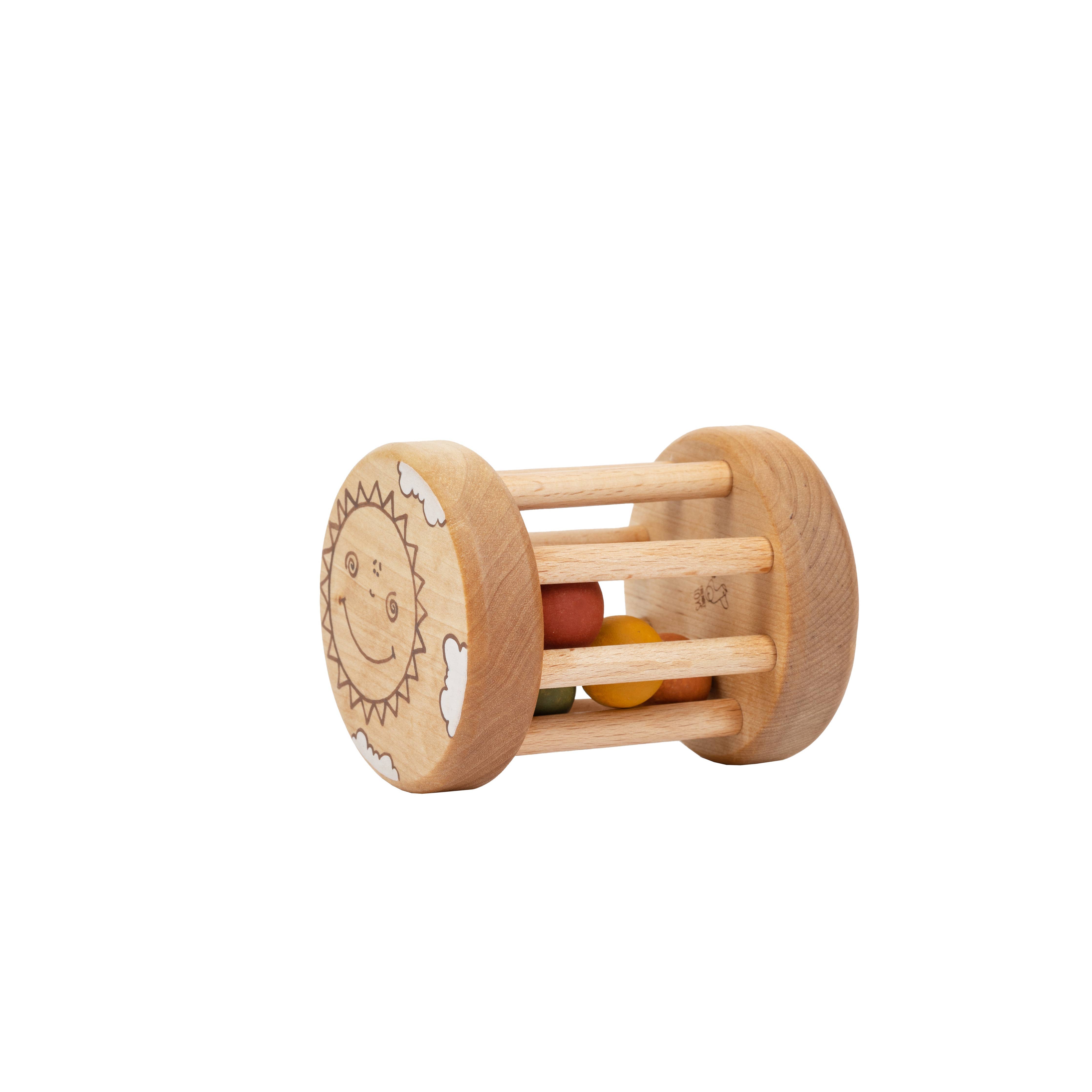 Handmade Wooden Rattle Toy