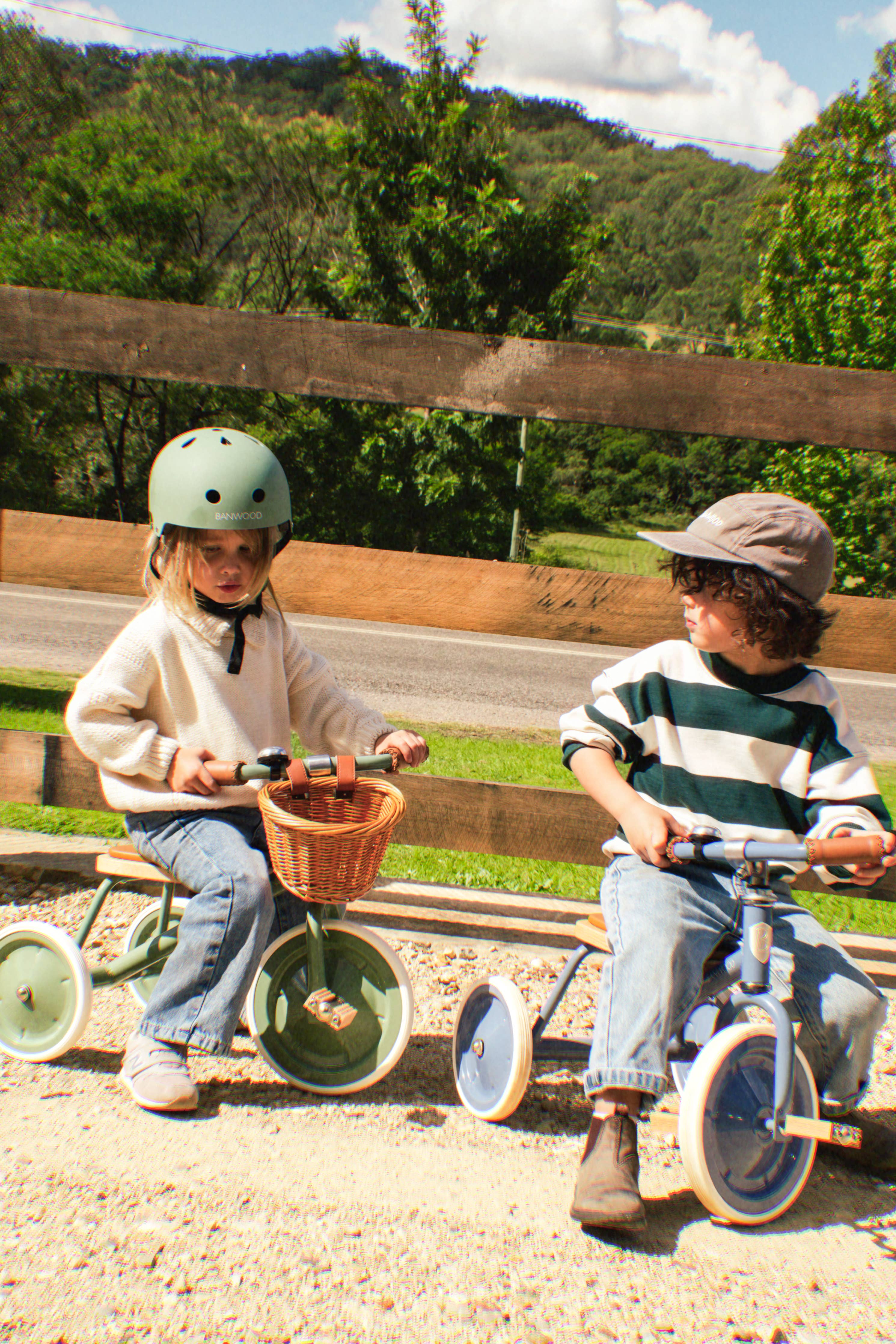 Vintage Trike - Blue