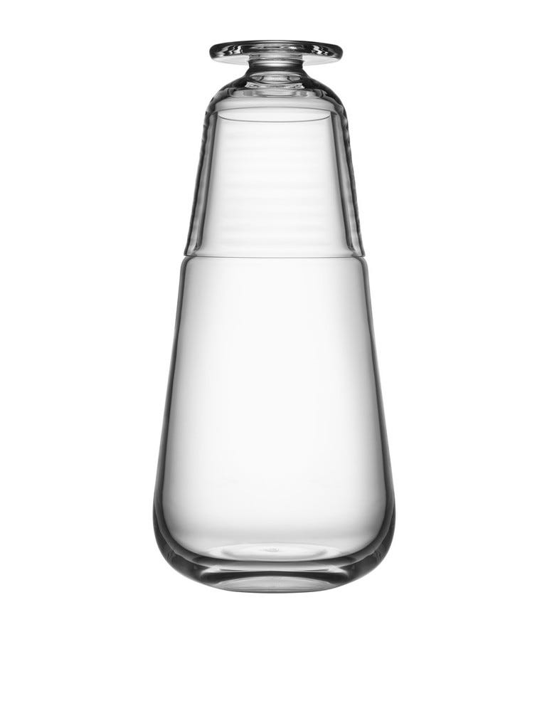 The Forty Days, Orrefors Viva Carafe with Small Glass