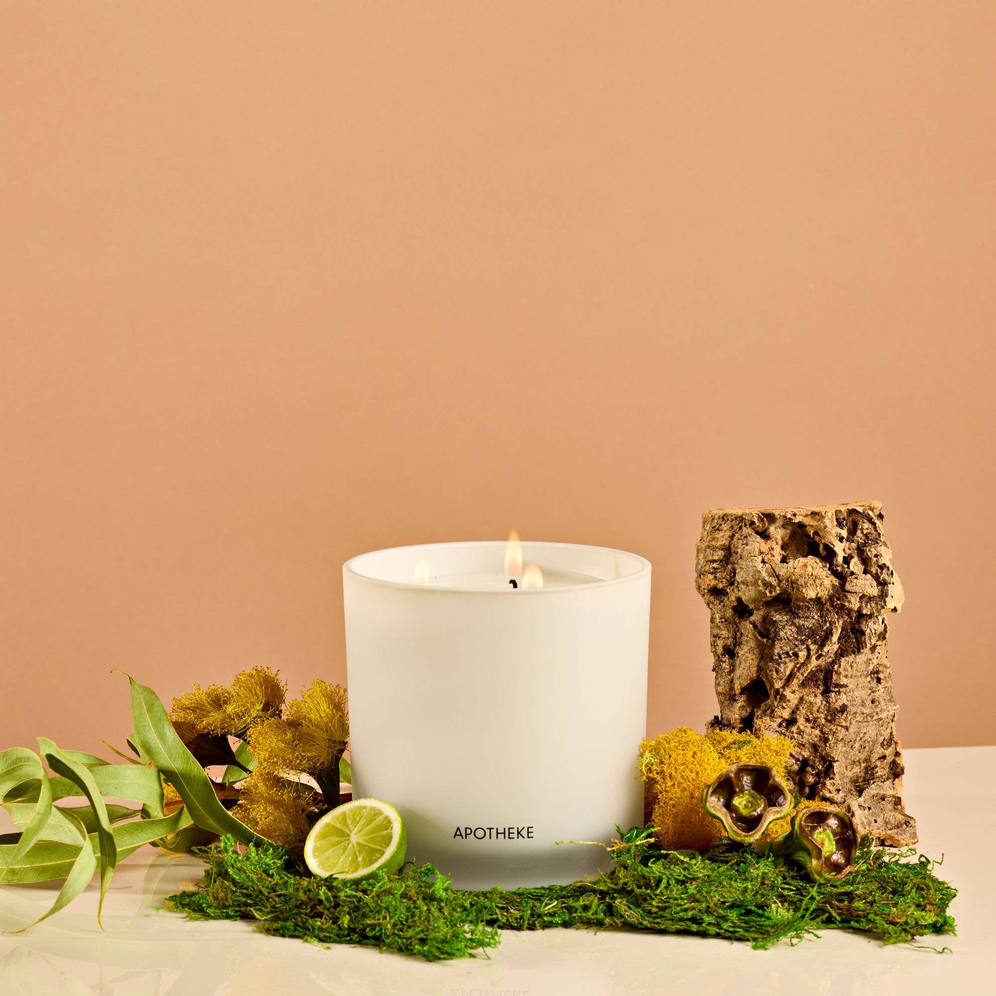 White Vetiver 3-wick Candle