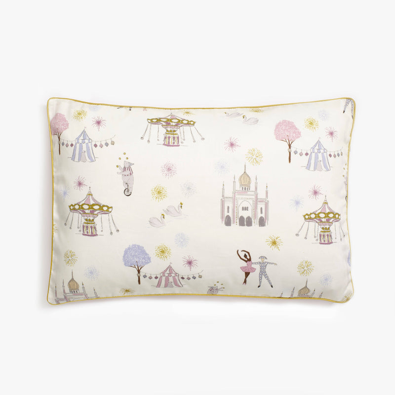 Adventures in Wonderland Toddler Pillow - Rose: Set (Pillowcase + Down Insert)