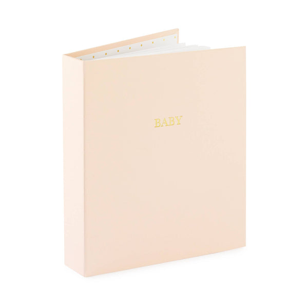 Baby Book - Rose Linen/ Pale Pink