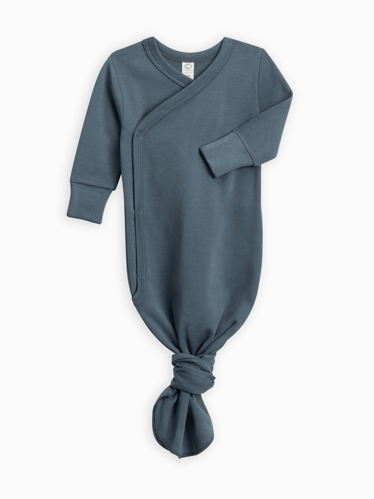 Classic Indy Kimono Gown Harbor flat front