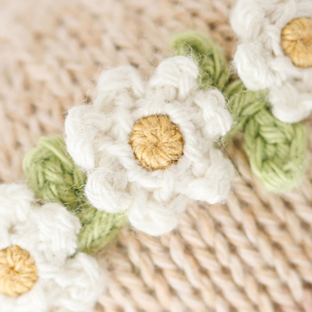 Baby Honey Bear — Ivory Floral