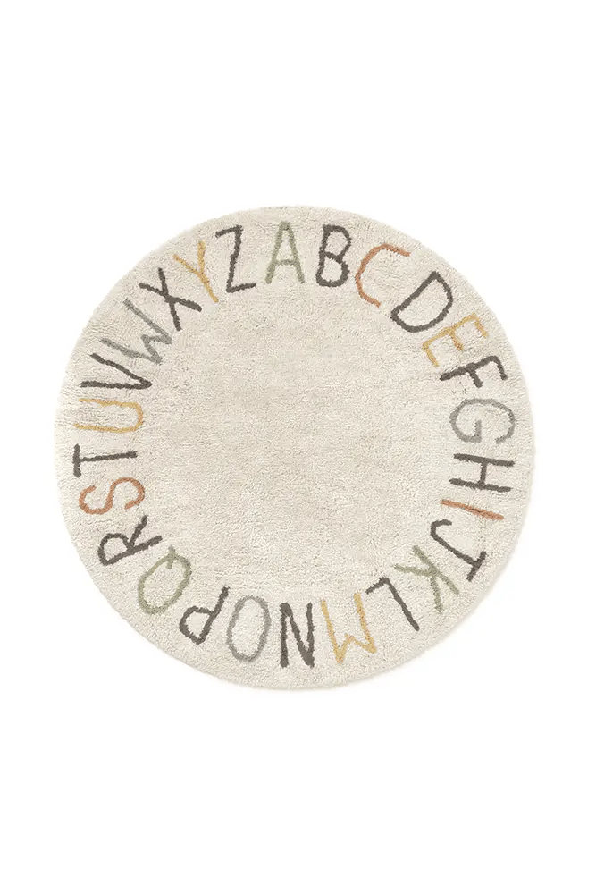 Washable Play Rug ABC