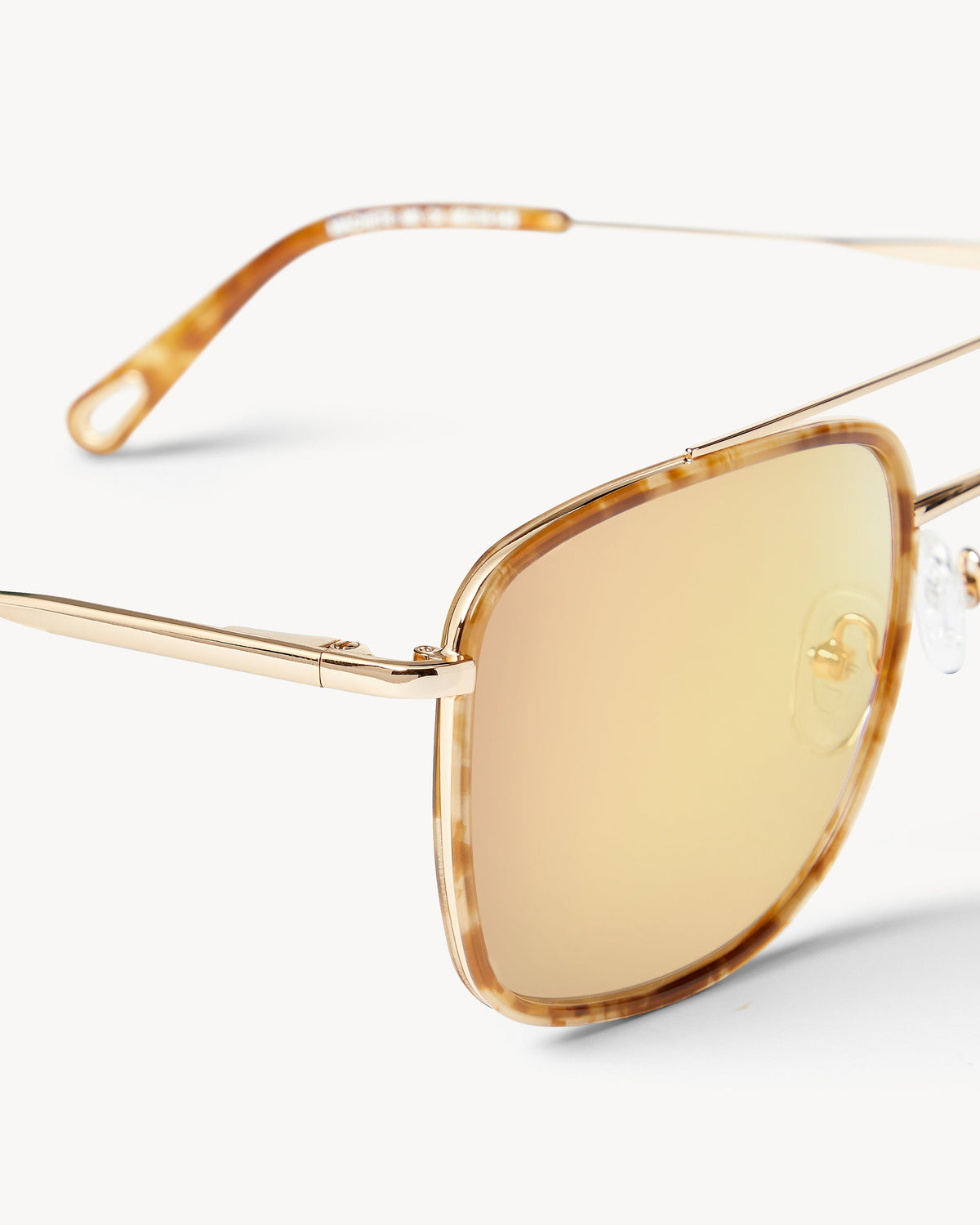MACHETE Amelia Sunglasses in Modern Walnut