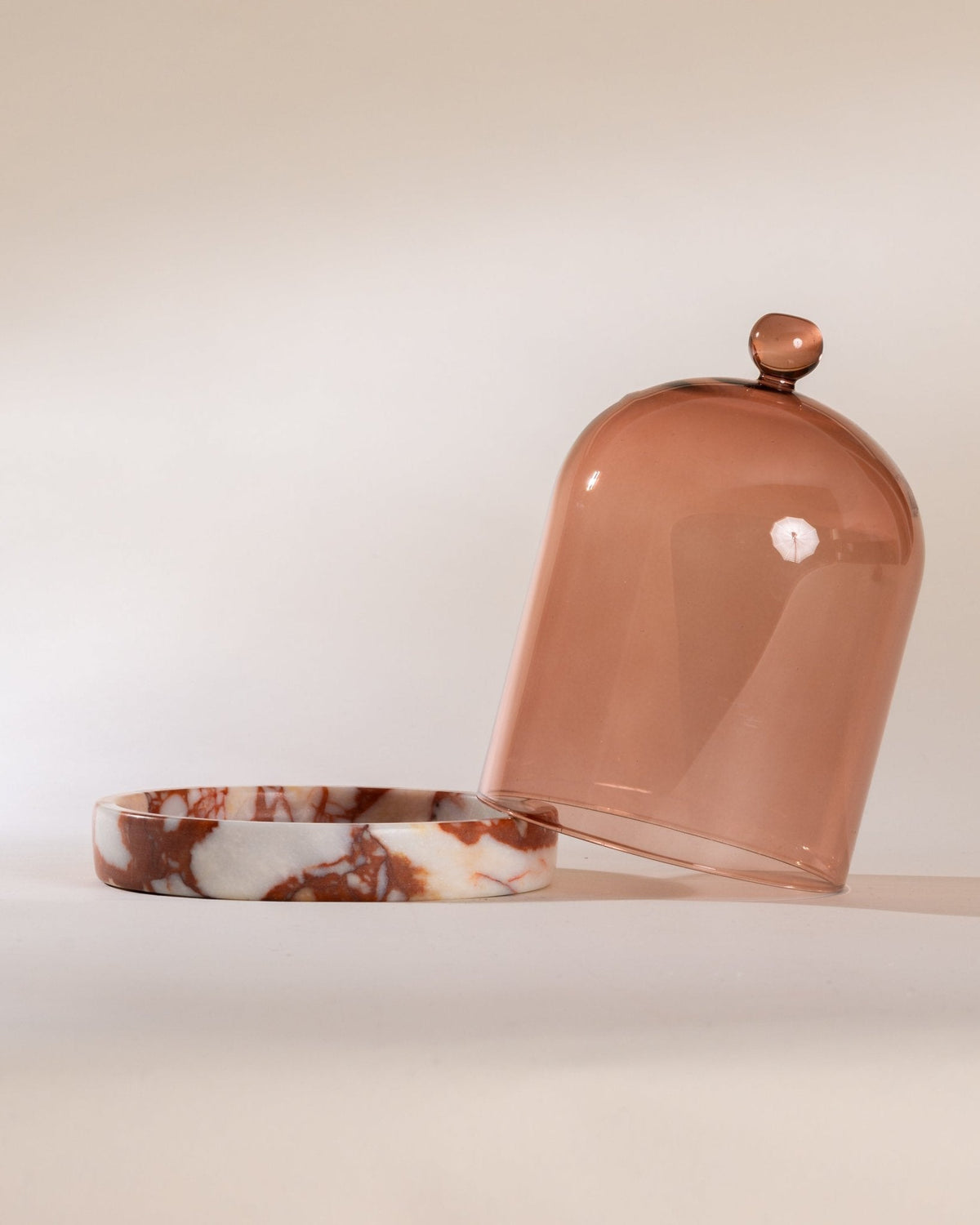 The Quiet Hours, Poured New York Brick Cloche and Stone