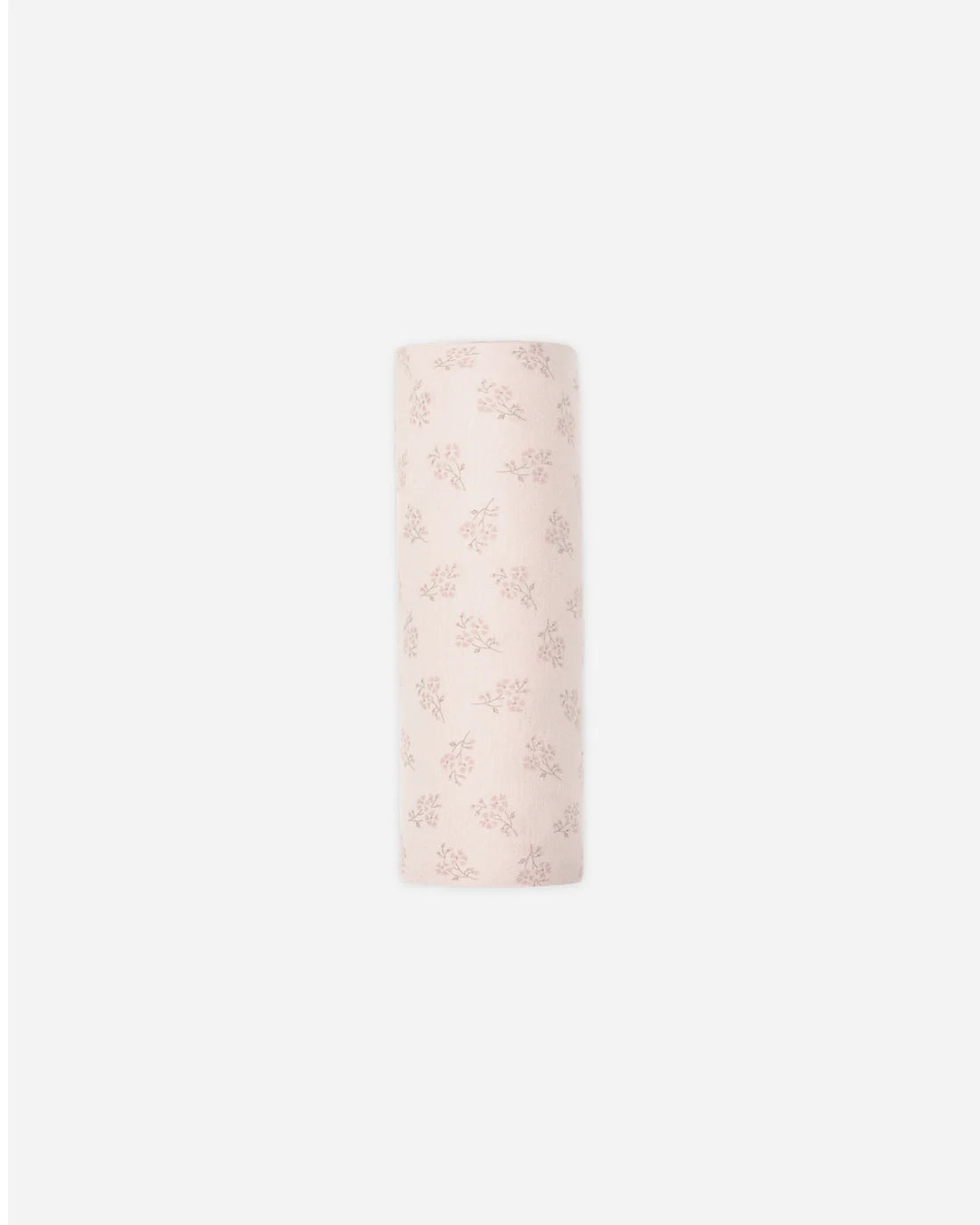 Quincy Mae modal baby swaddle in Pink Blossom
