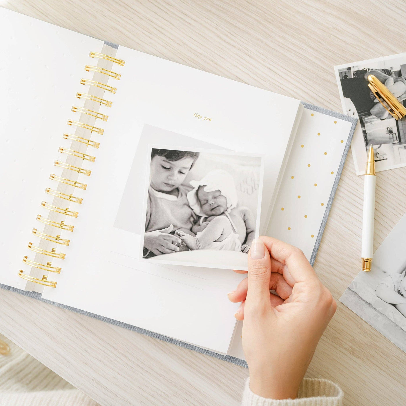 The Baby Book - Chambray