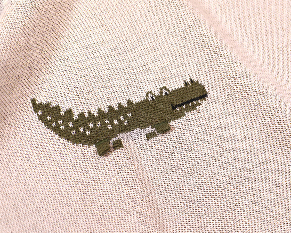 Savannah - Organic 3D Jacquard Sweater Knit Baby Blanket