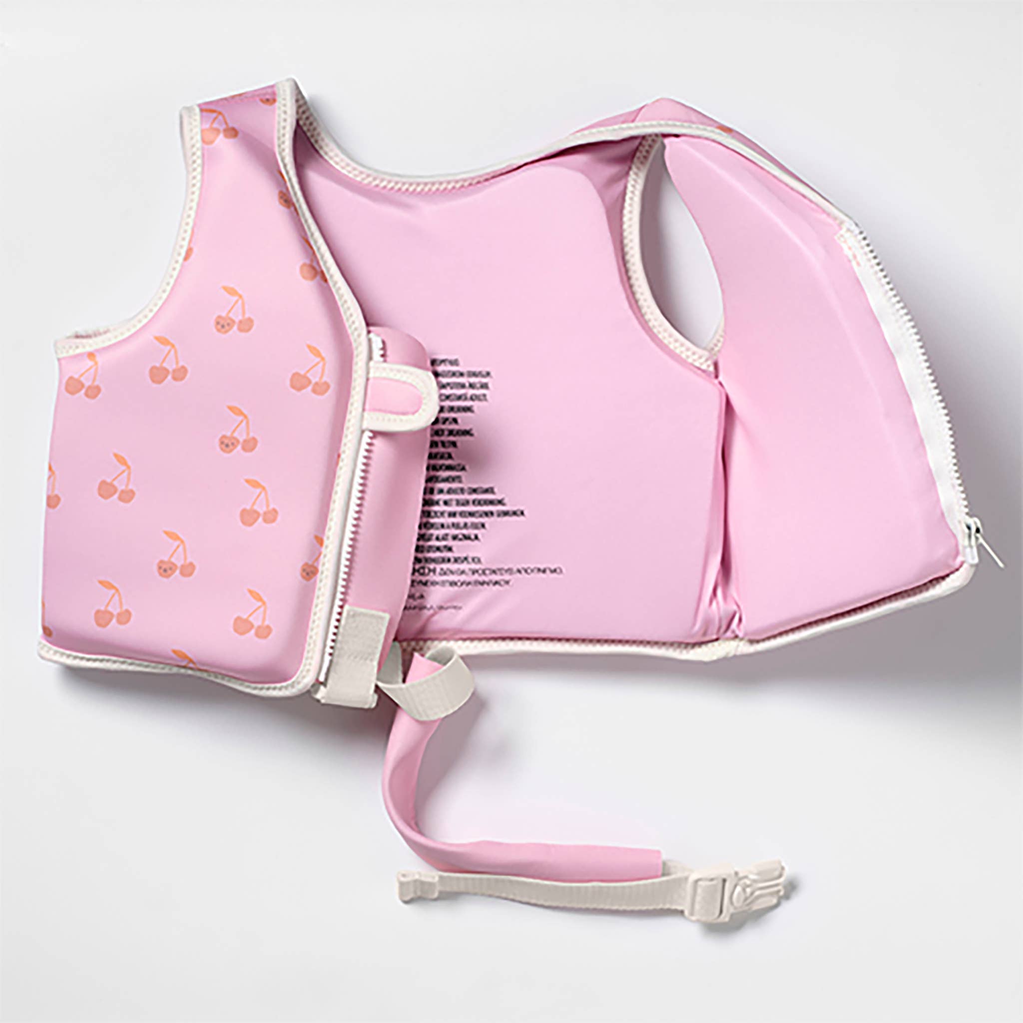 Kids Swim Vest 1-2 Cotton Candy Cherry
