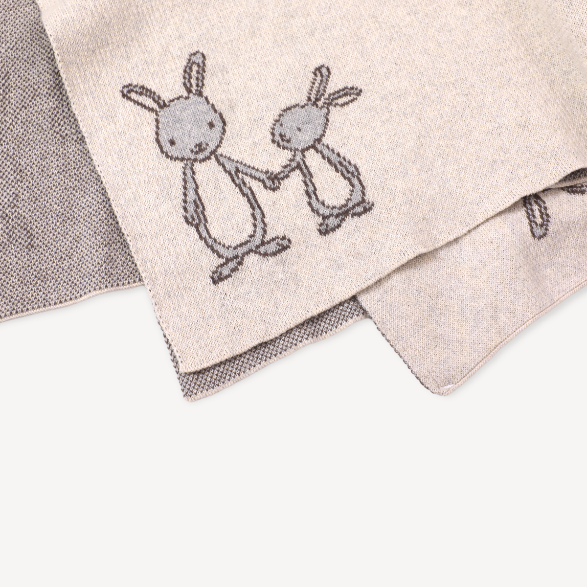 Bunny Knit Blanket