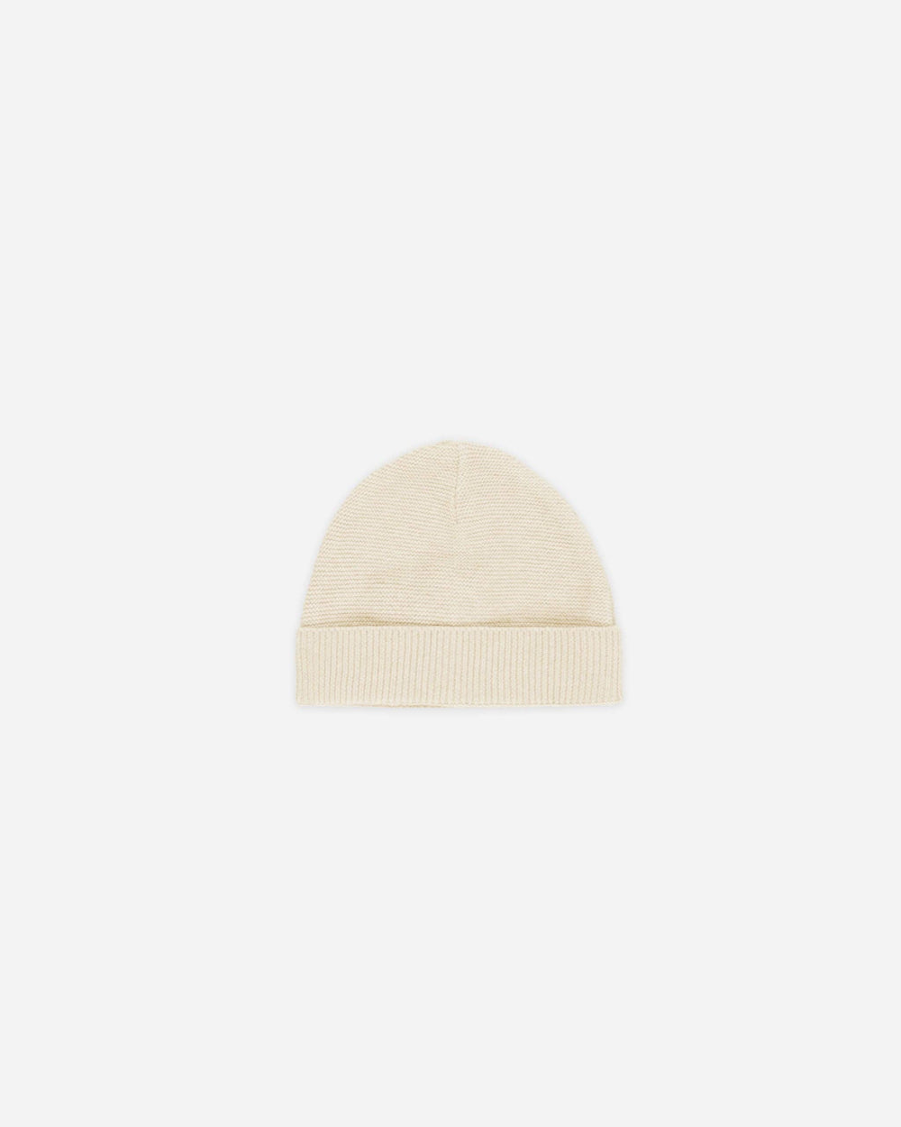 Baby Beanie - Heathered Natural