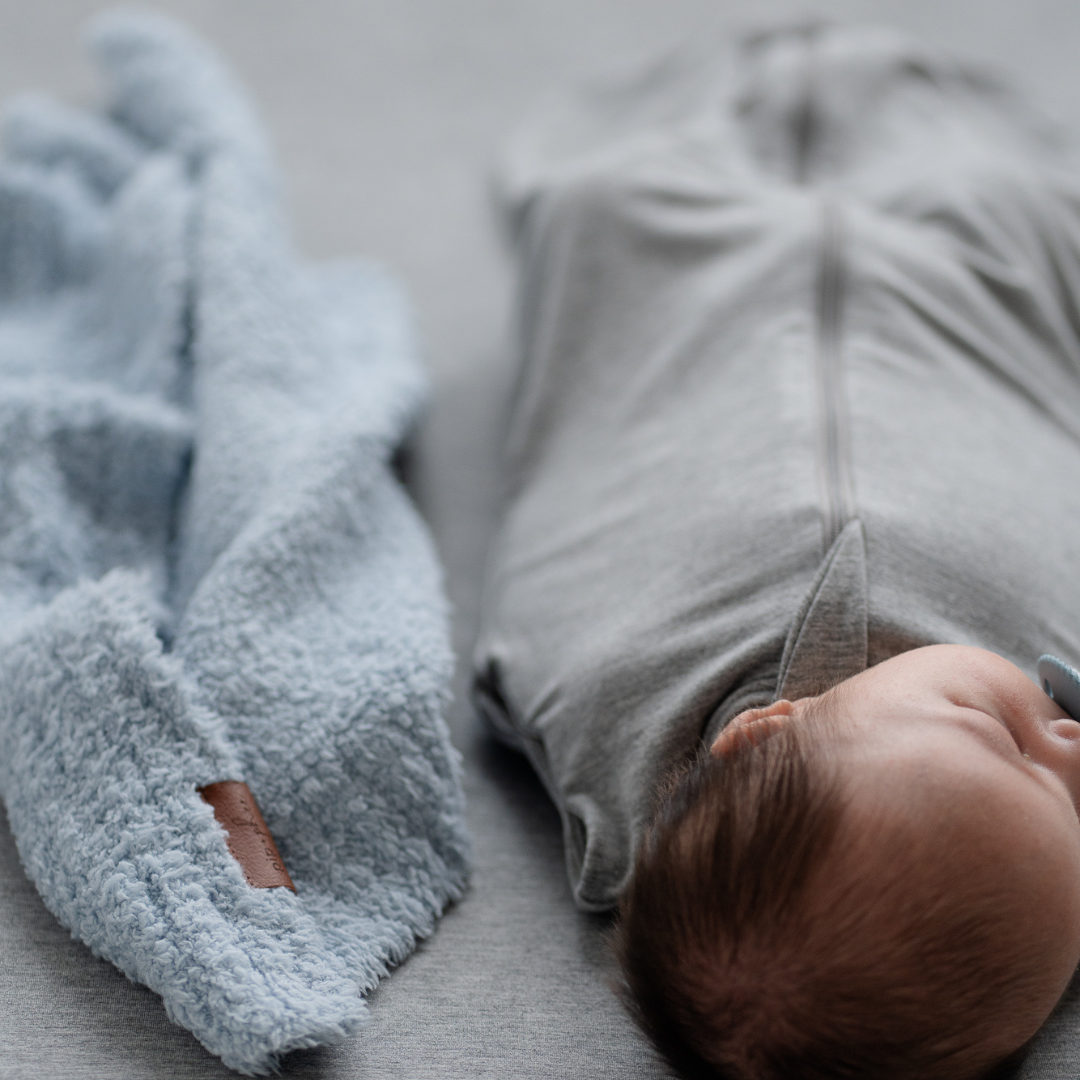 Plush Lovey - Denim Check