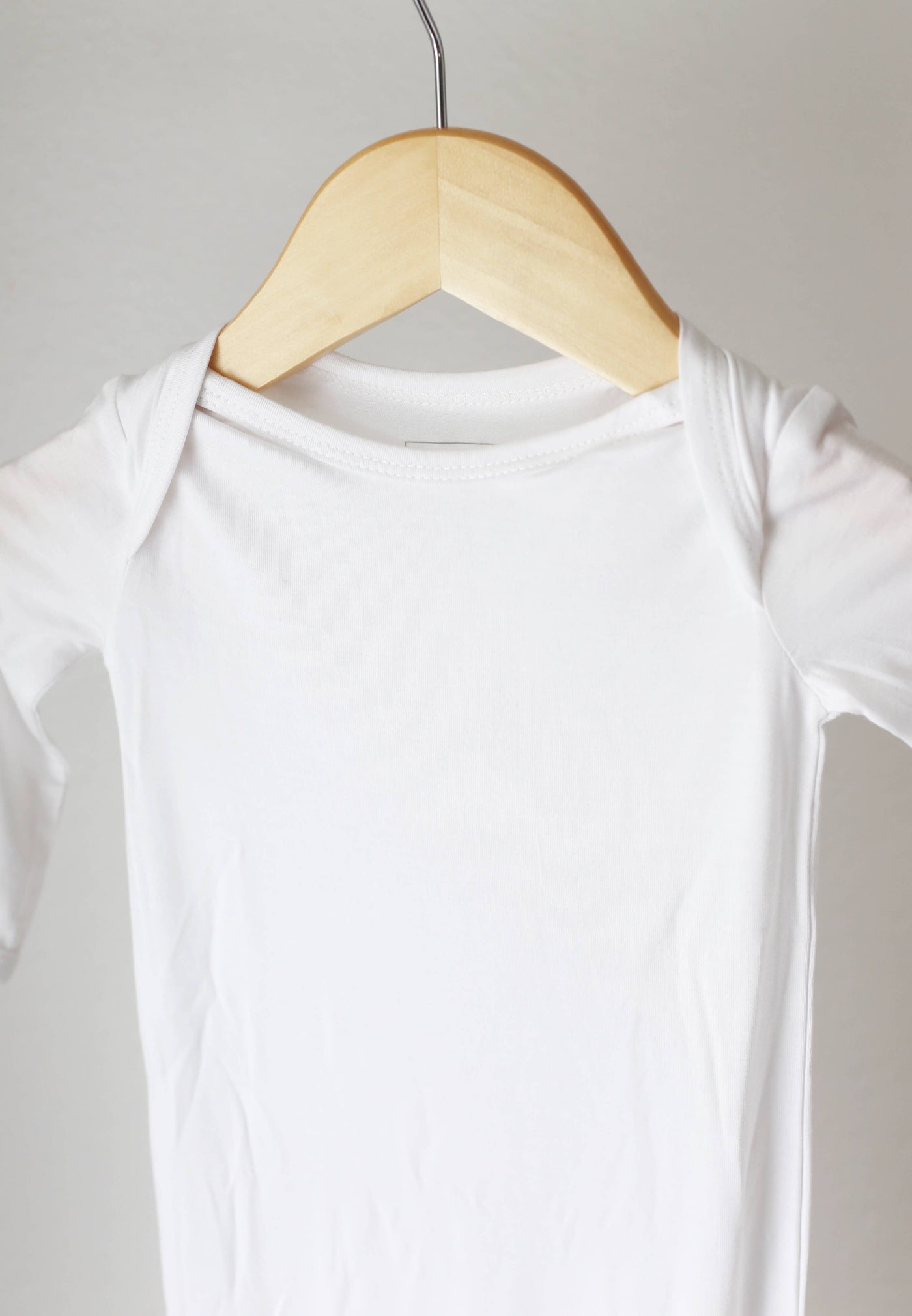 Bamboo Knotted Gown - Cloud White