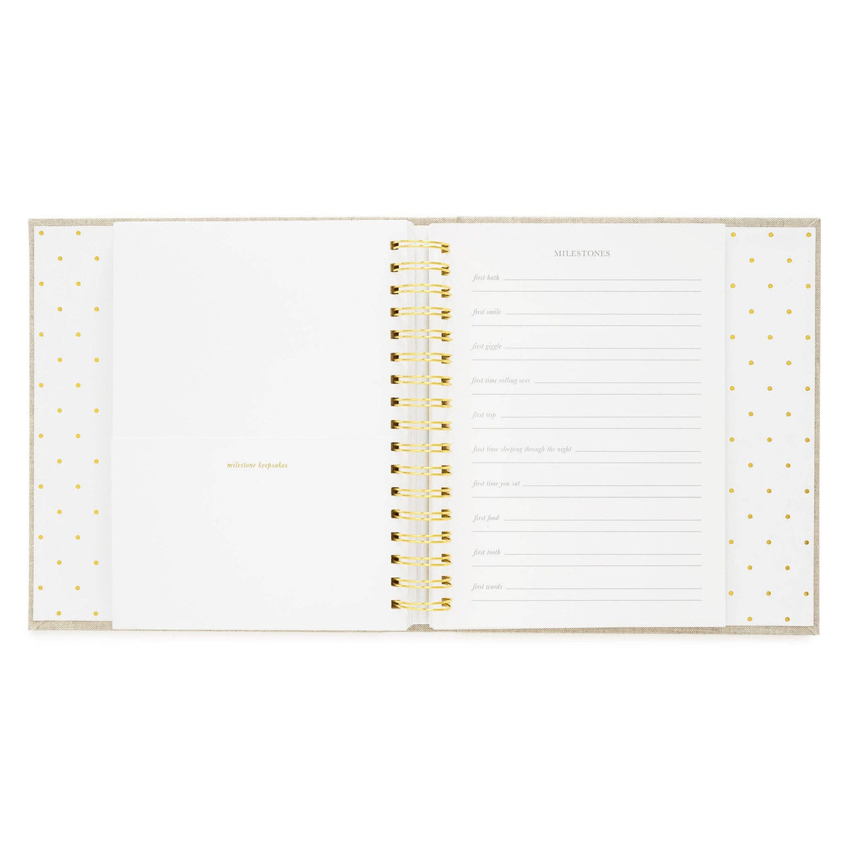 Baby Book - Rose Linen/ Pale Pink