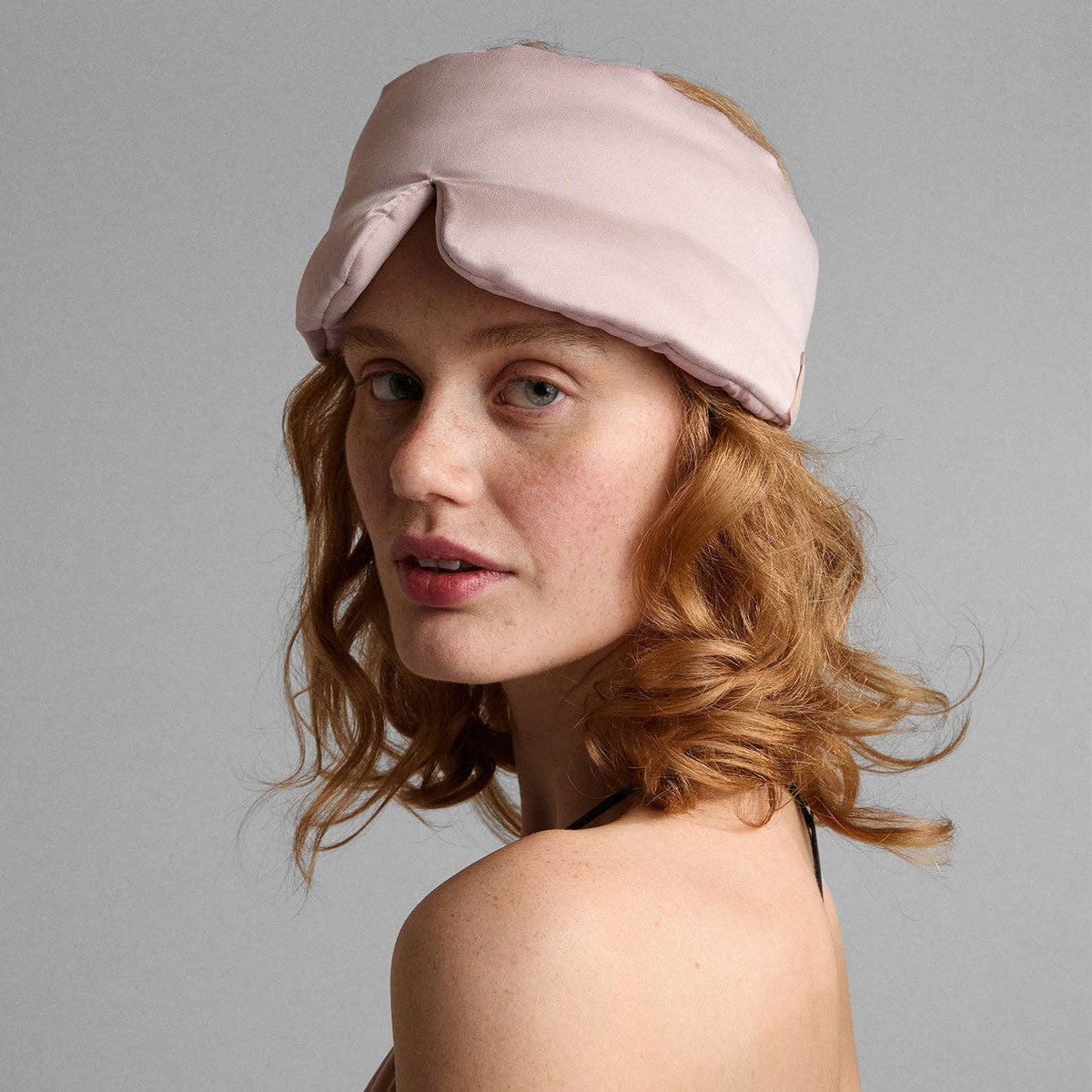 Washable Silk Sleep Mask - Delicate Pink