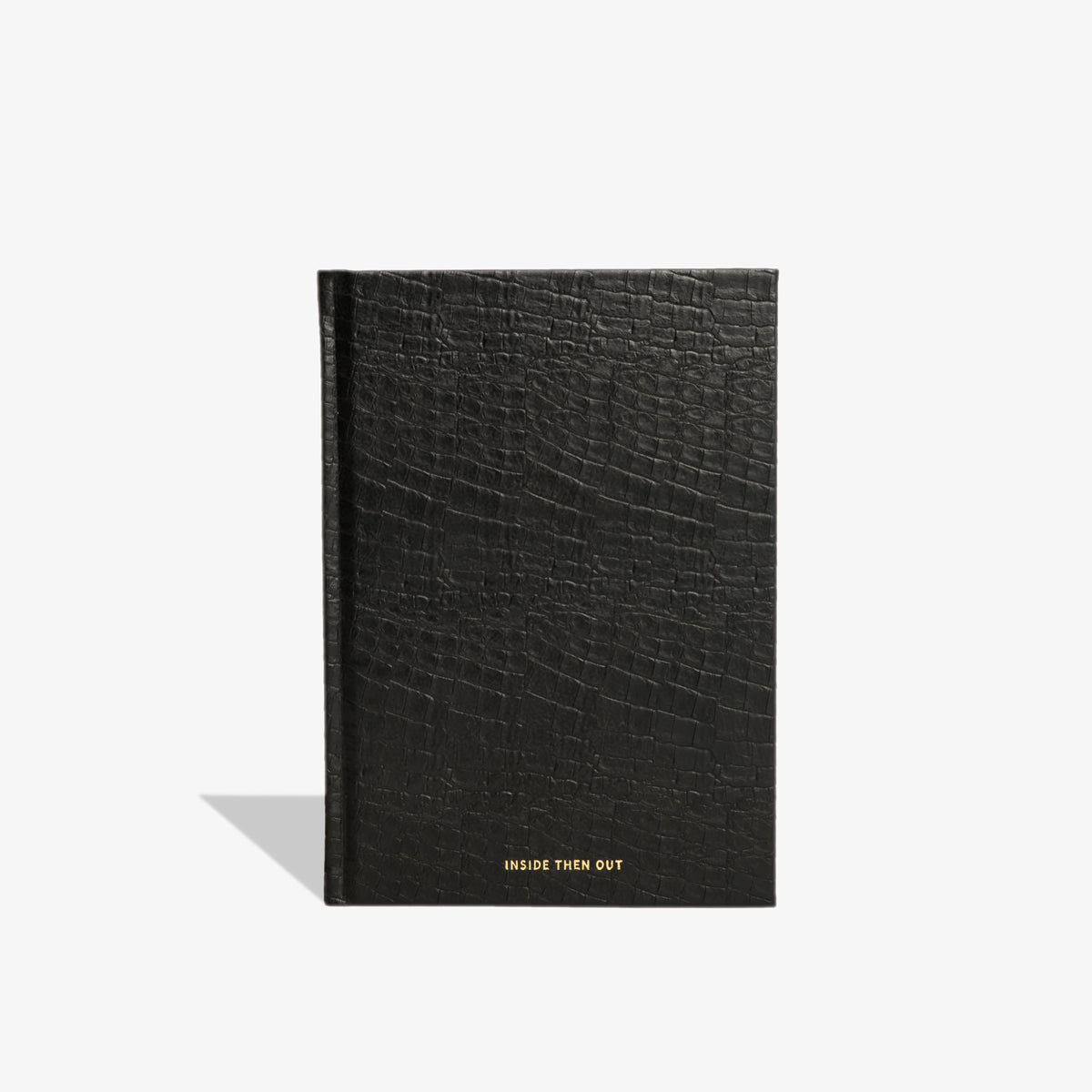 Inside Then Out, Crocodile Leather Journal