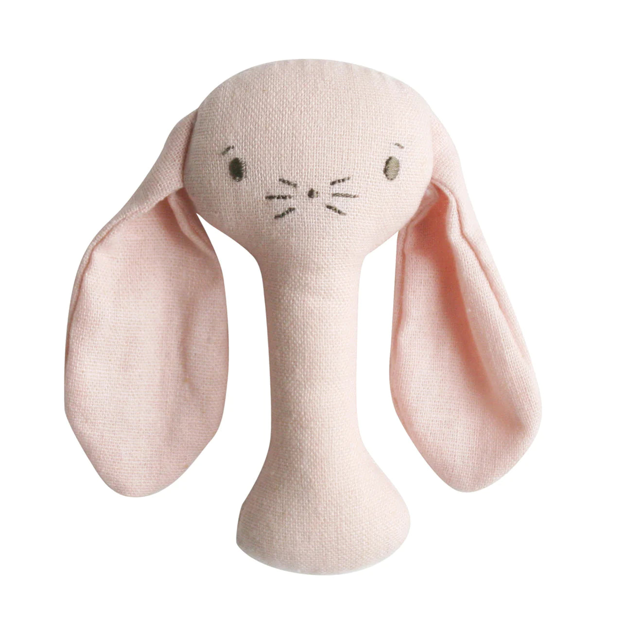 Bobby Bunny Stick Rattle - Pink