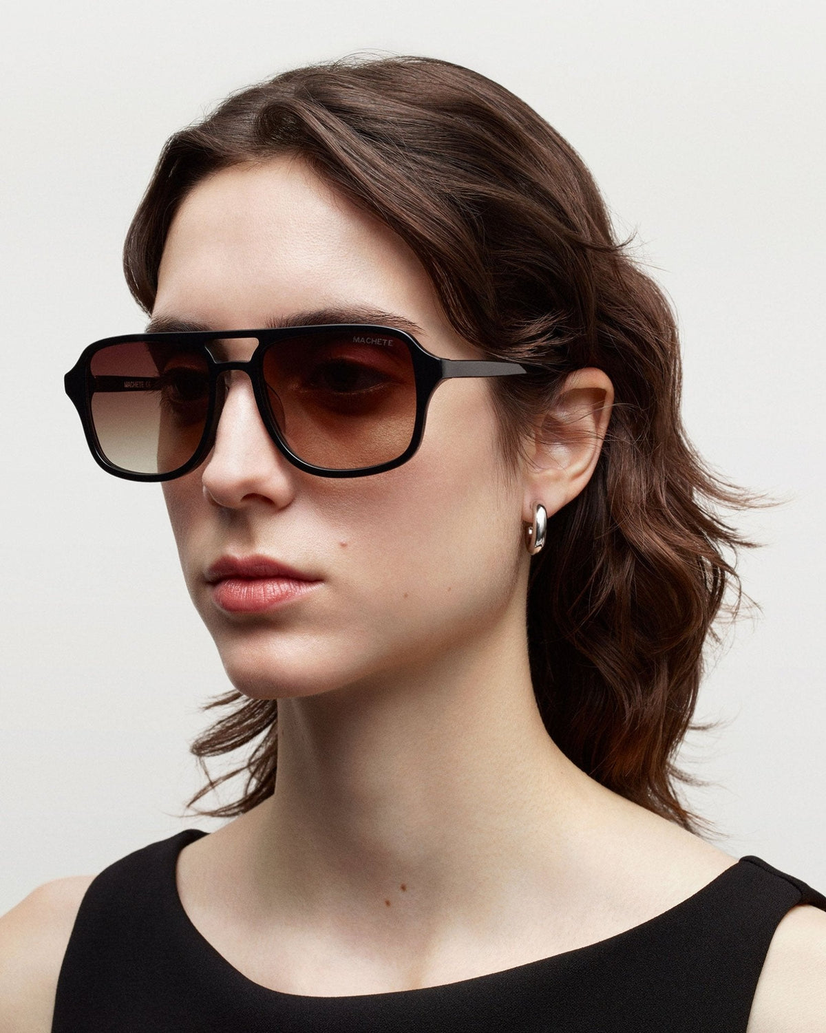 MACHETE Jane Sunglasses in Black