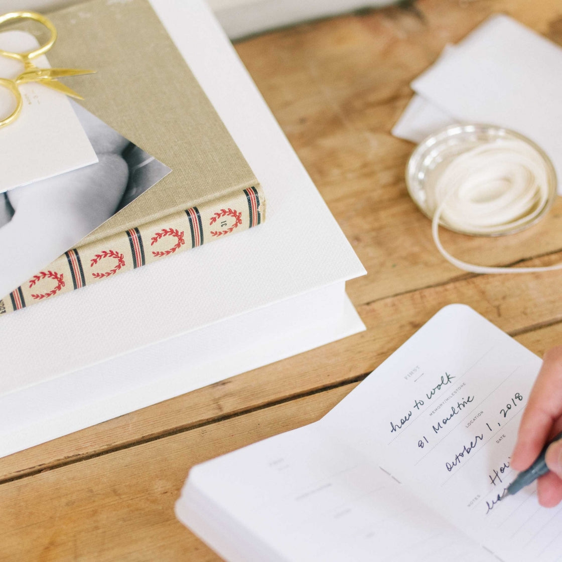 The journal of firsts from the Baby Kit