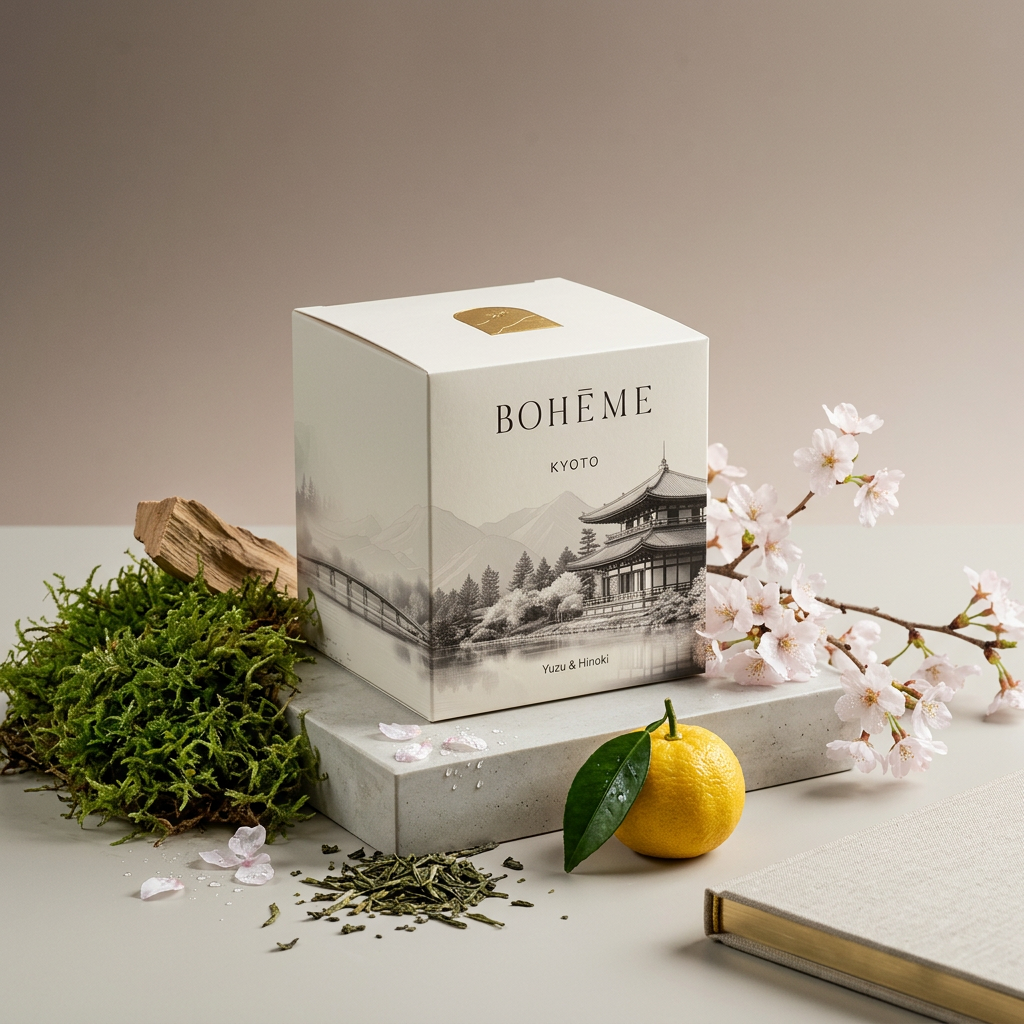 Bohème Kyoto candle box