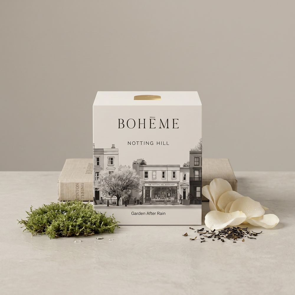 Notting Hill Candle, Earl Grey & Moss