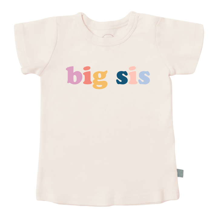 Finn + Emma Big Sis graphic tee
