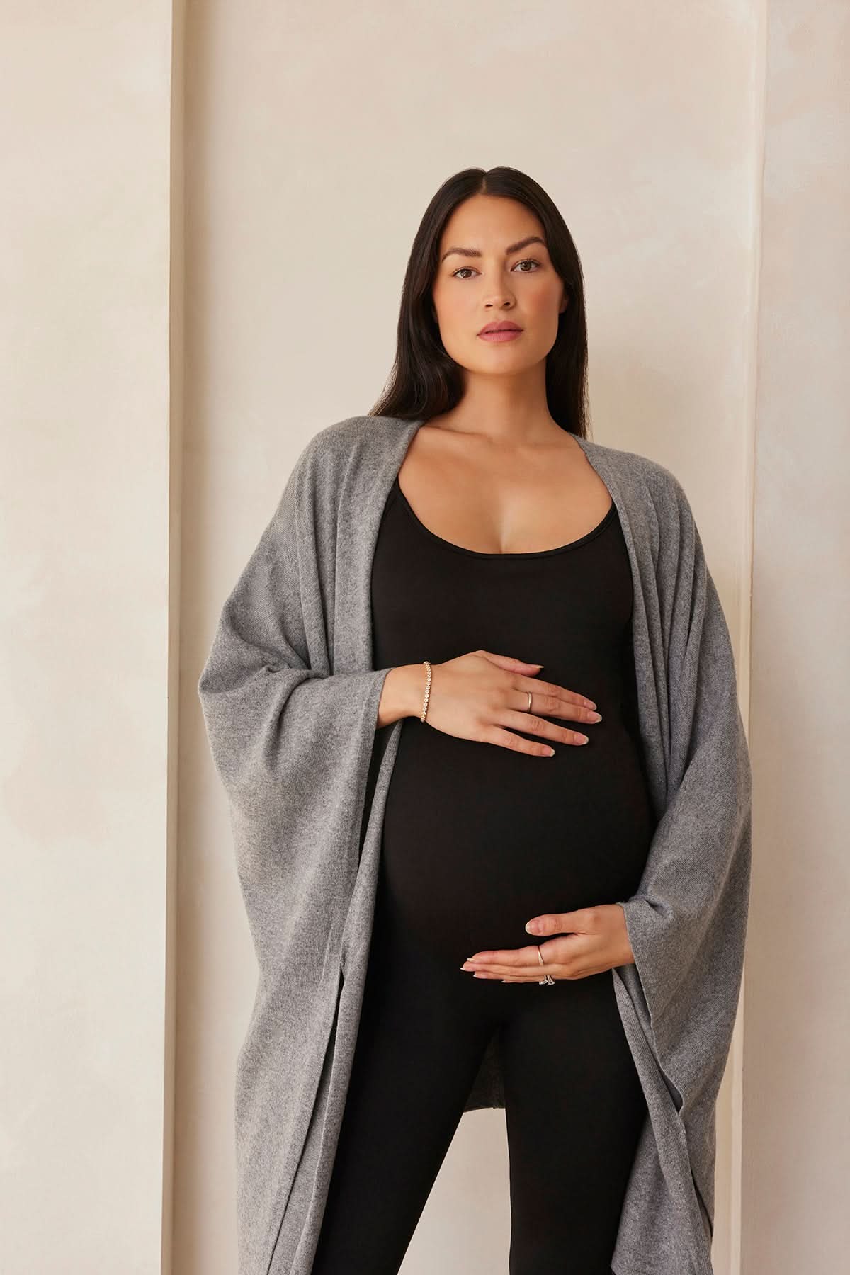 The Bumpsuit Infinity Wrap in Grey
