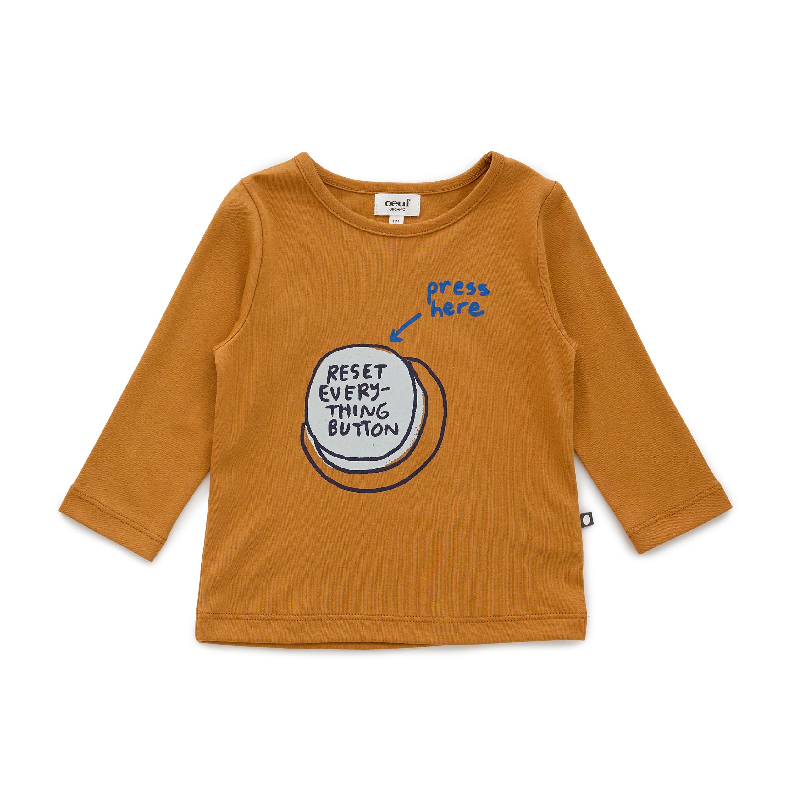 Long Sleeve Shirt-Reset Ochre