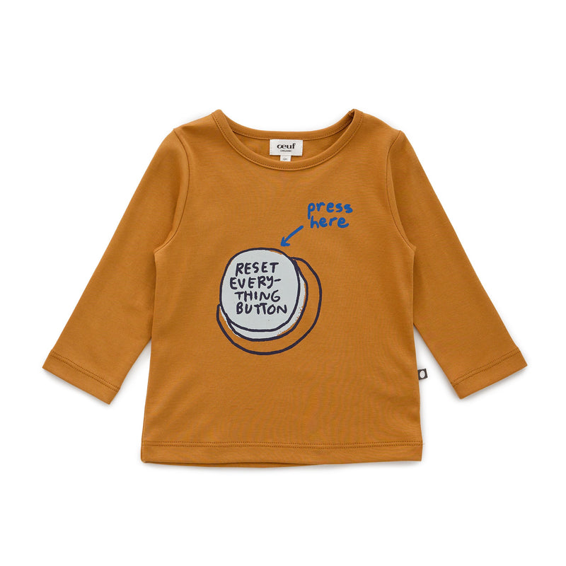Long Sleeve Shirt-Reset Ochre