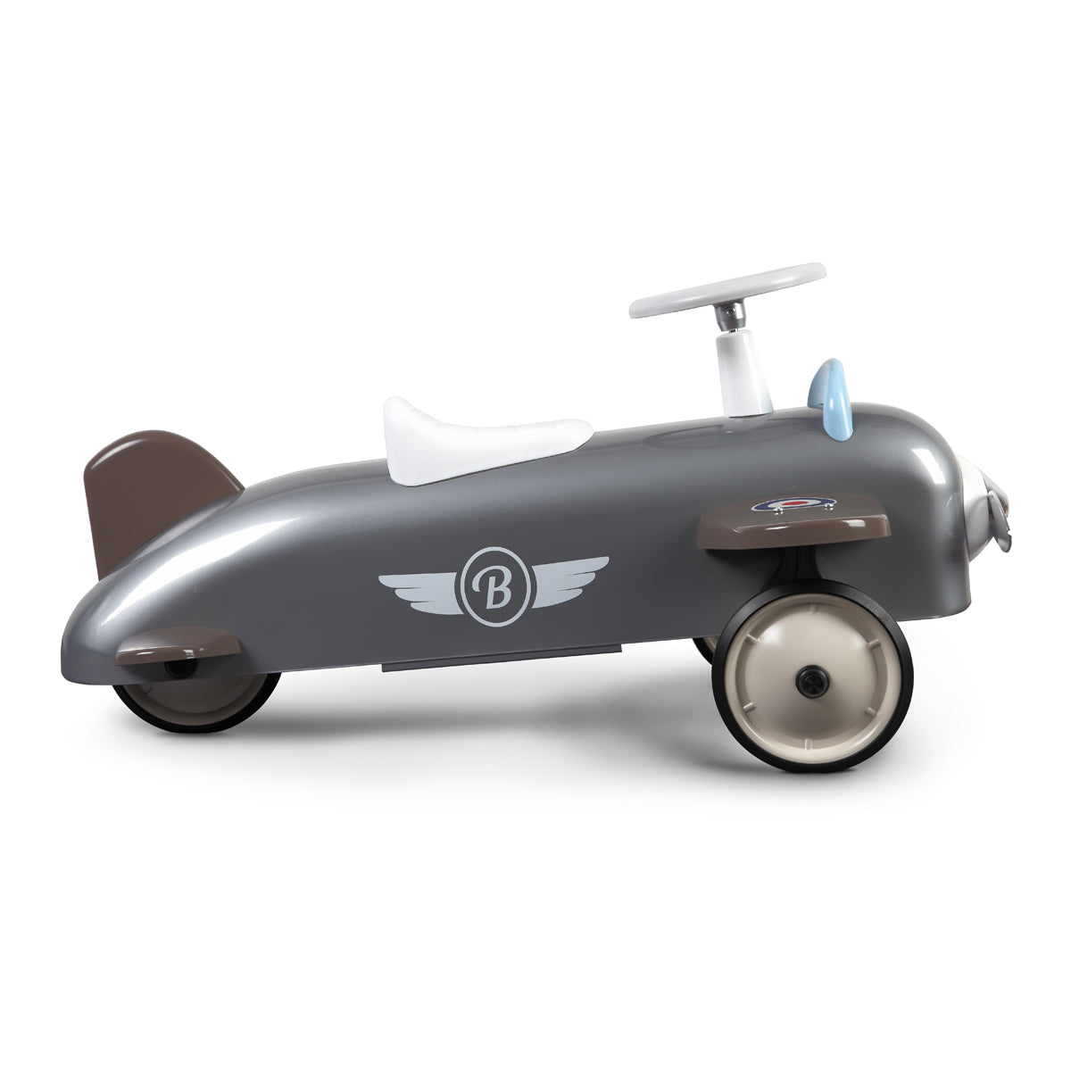 Ride-On Speedster Plane - Silver