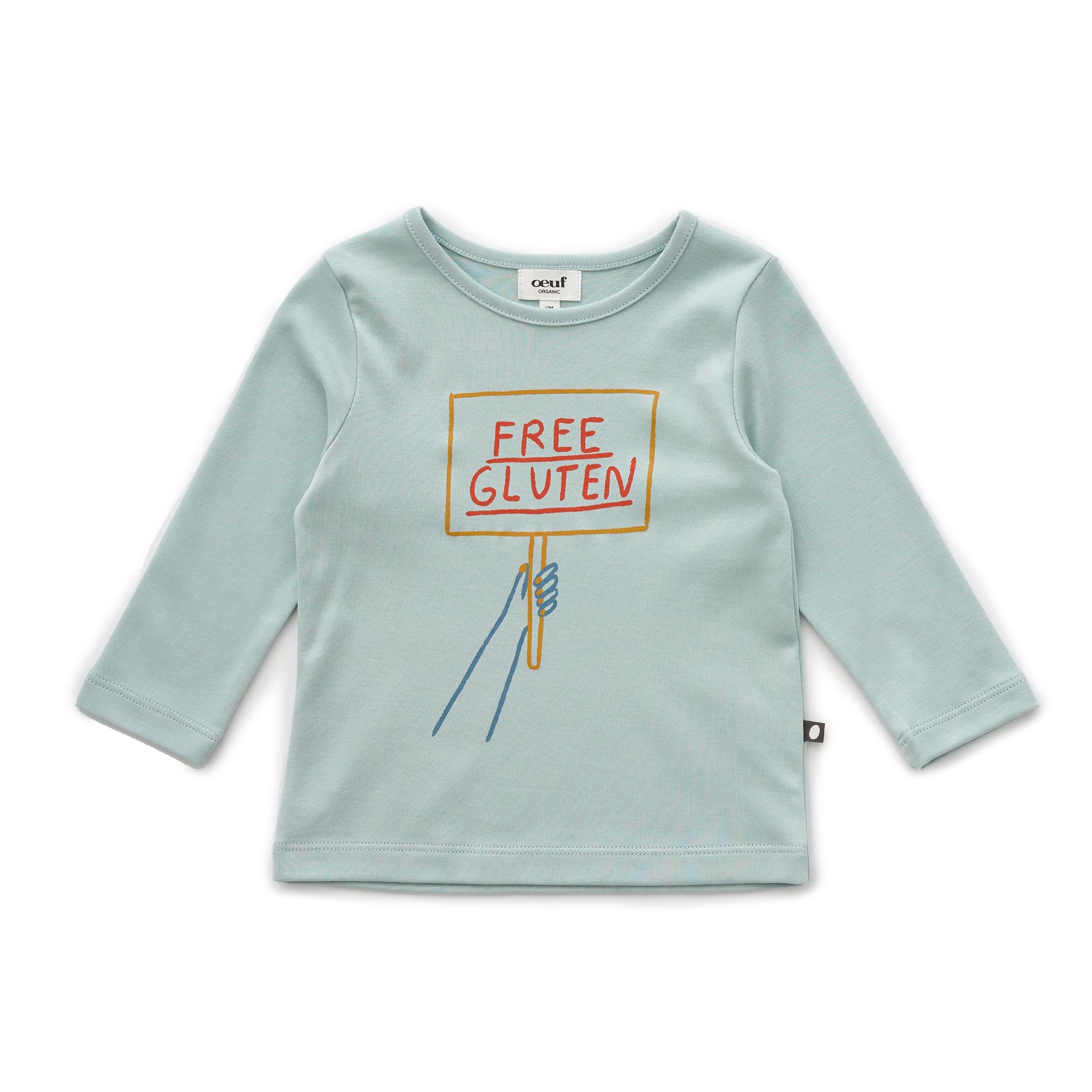 Long Sleeve Shirt-Gluten Sky Grey