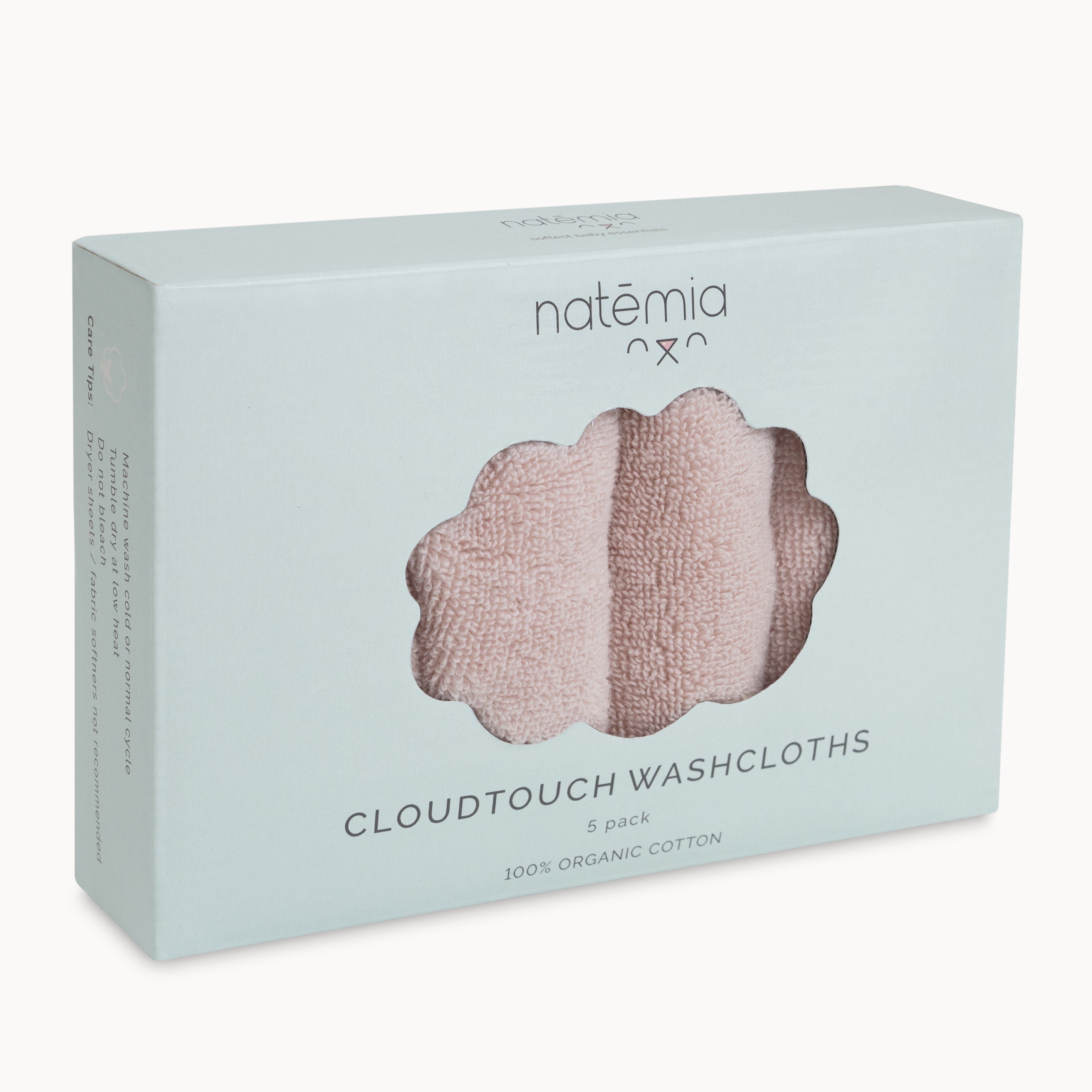 Organic Cotton Baby Washcloths