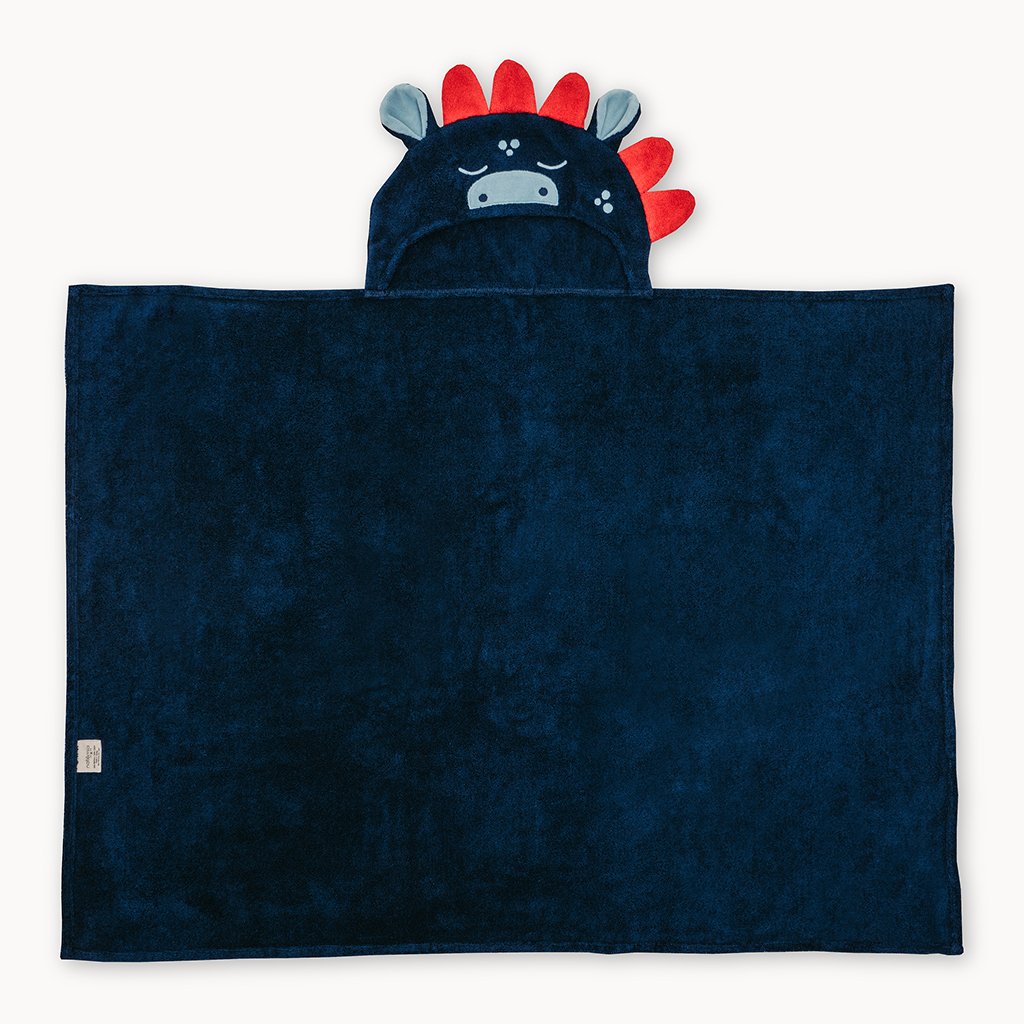 Bamboo Dino Hooded Towel