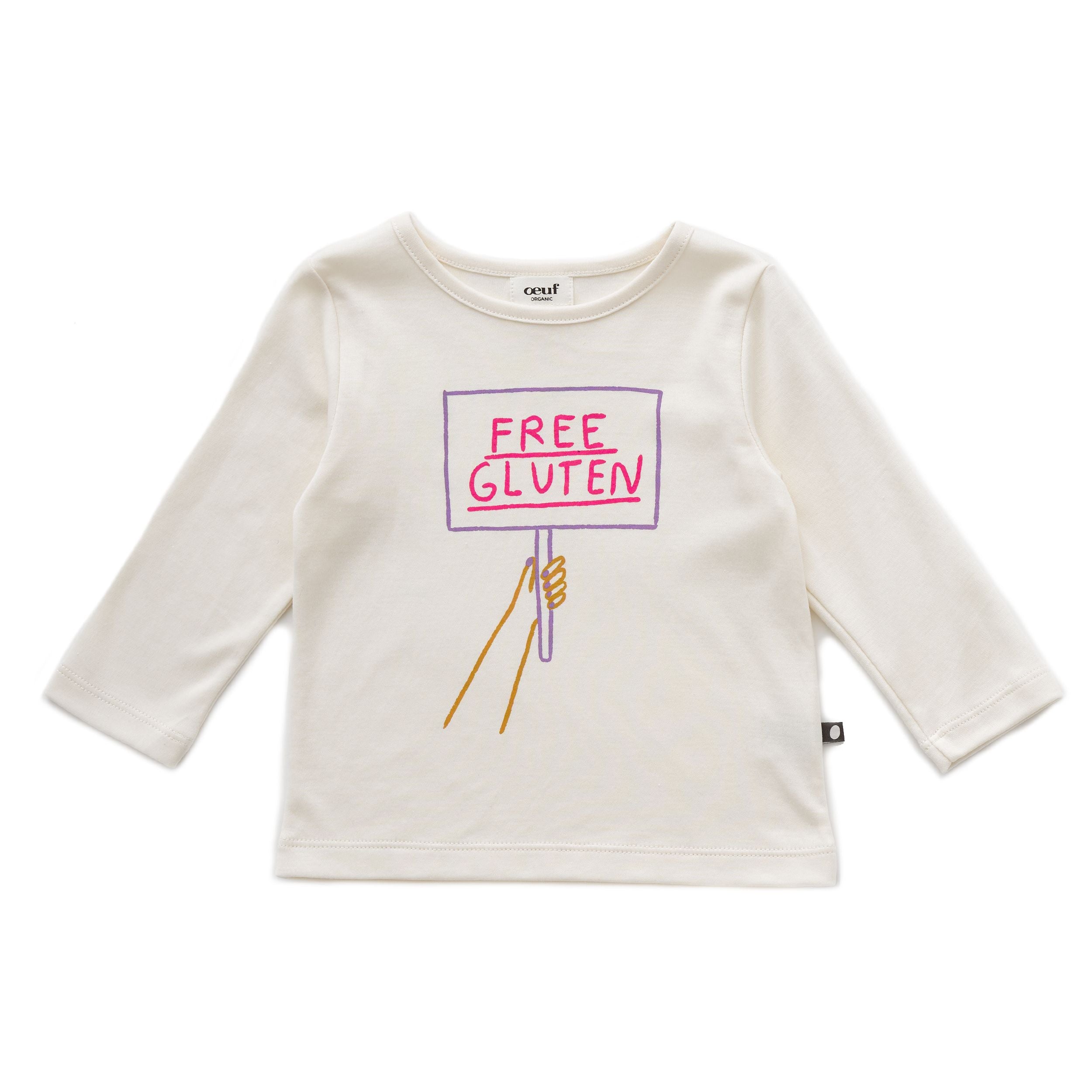 Long Sleeve Shirt-Gluten Gardenia