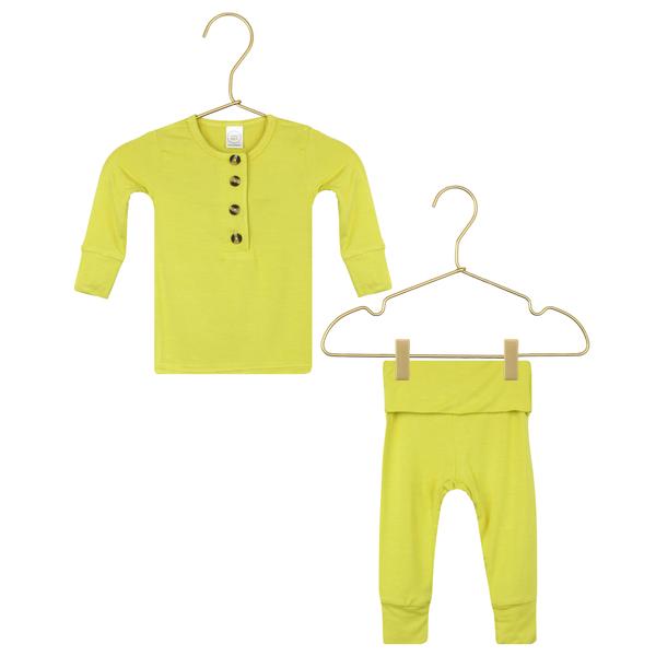 Henley Top + Bottoms