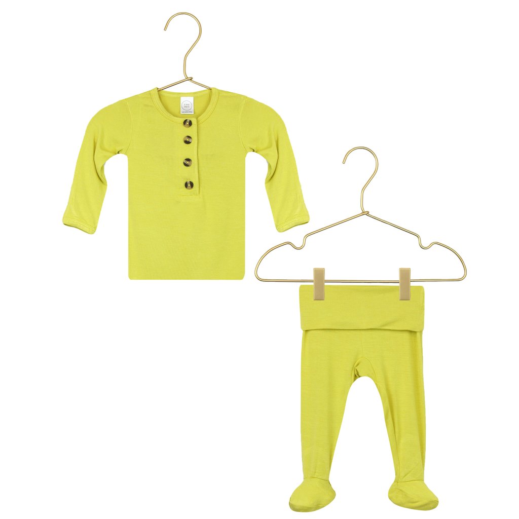 Henley Top + Bottoms