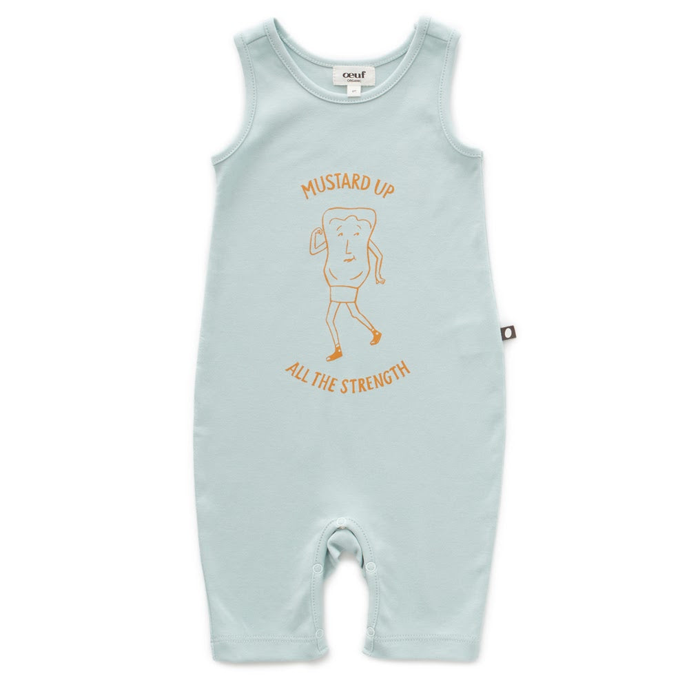 Sleeveless Jumper Mustard Up