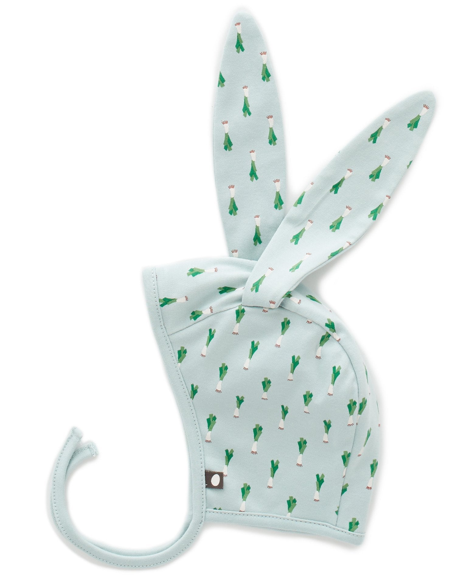 Bunny Hat Leek Print