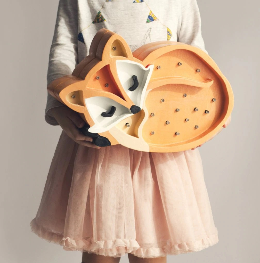 Baby Fox Little Lamp Light