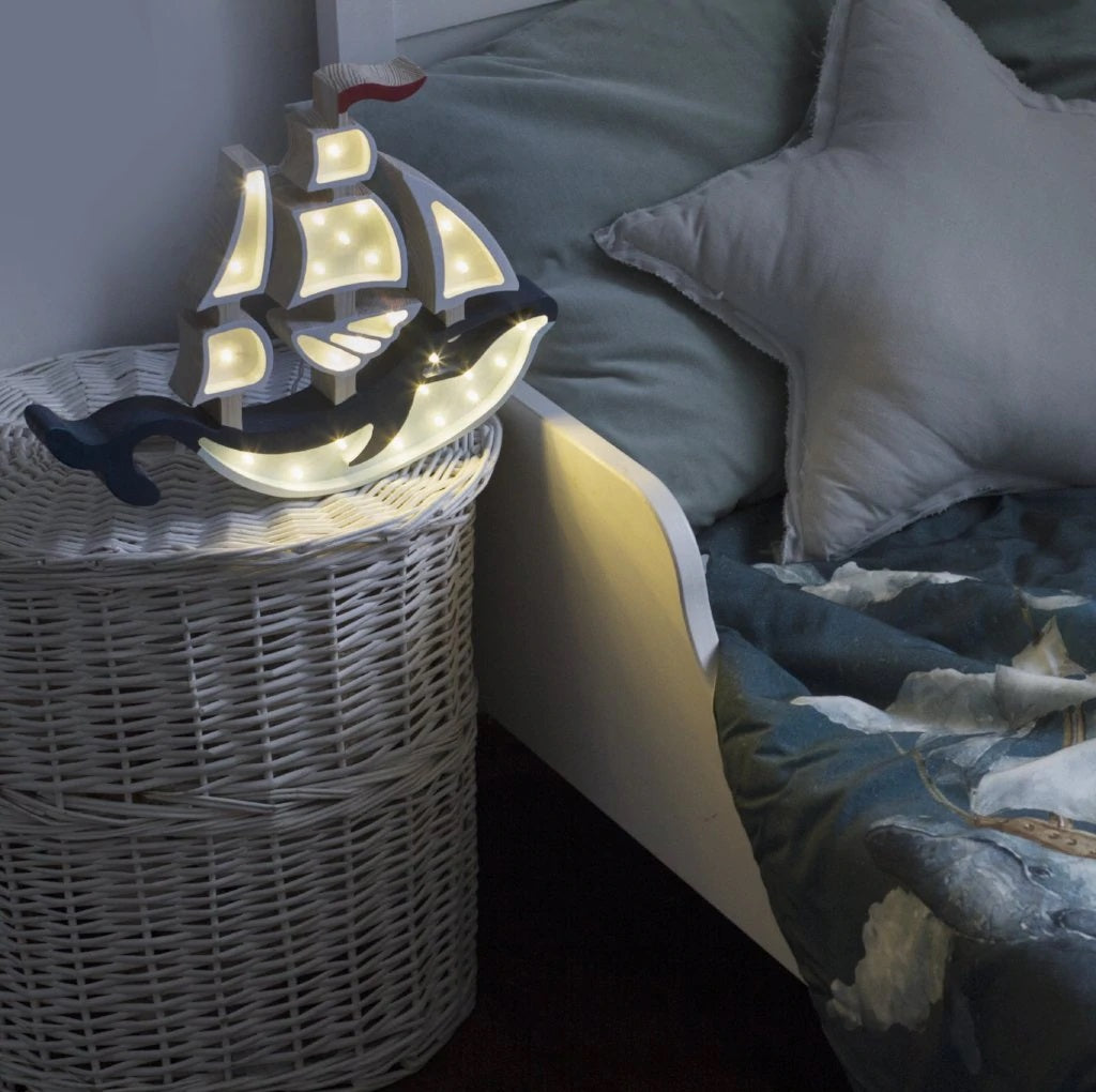 Whale Ship Lamp